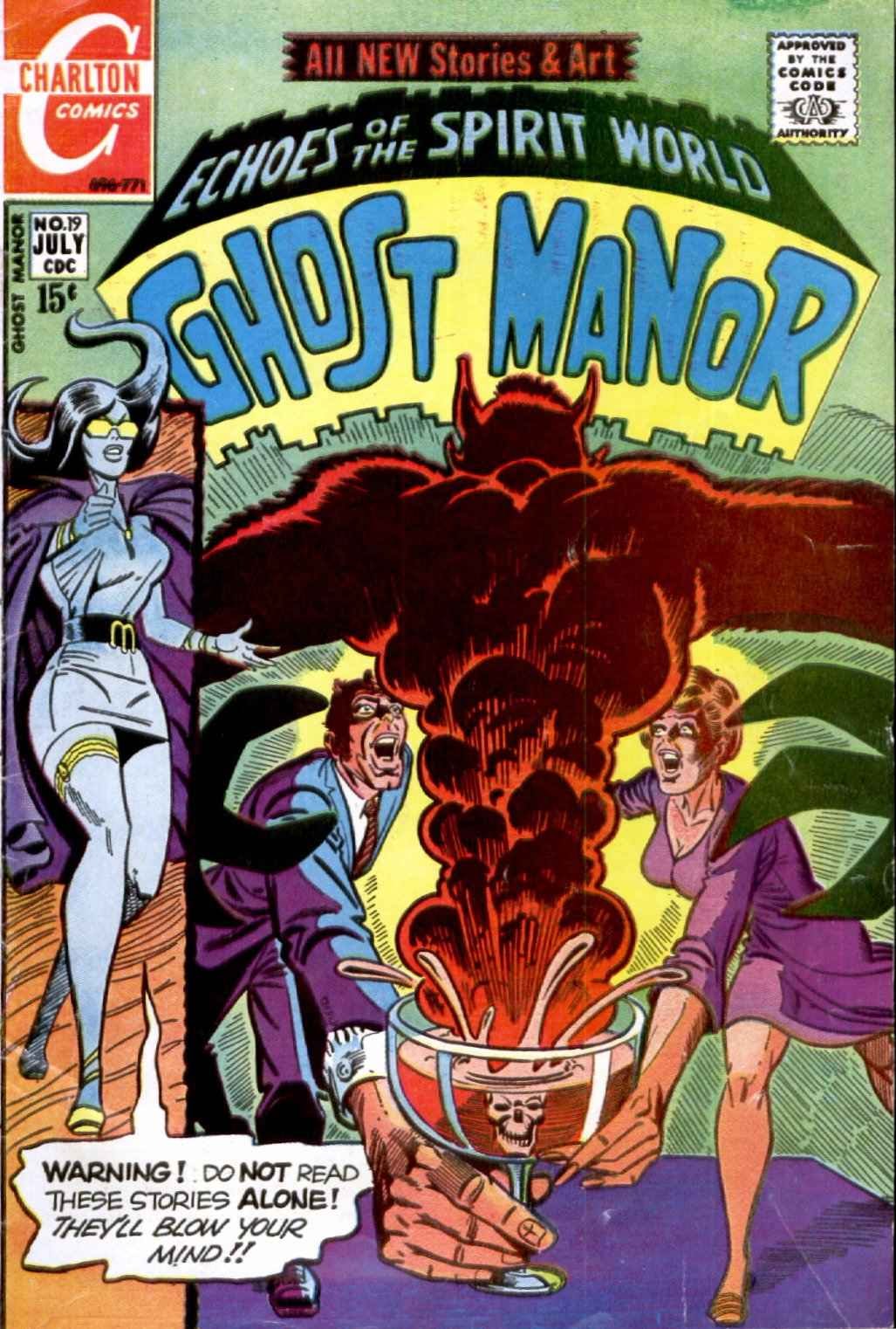 Read online Ghost Manor comic -  Issue #19 - 1