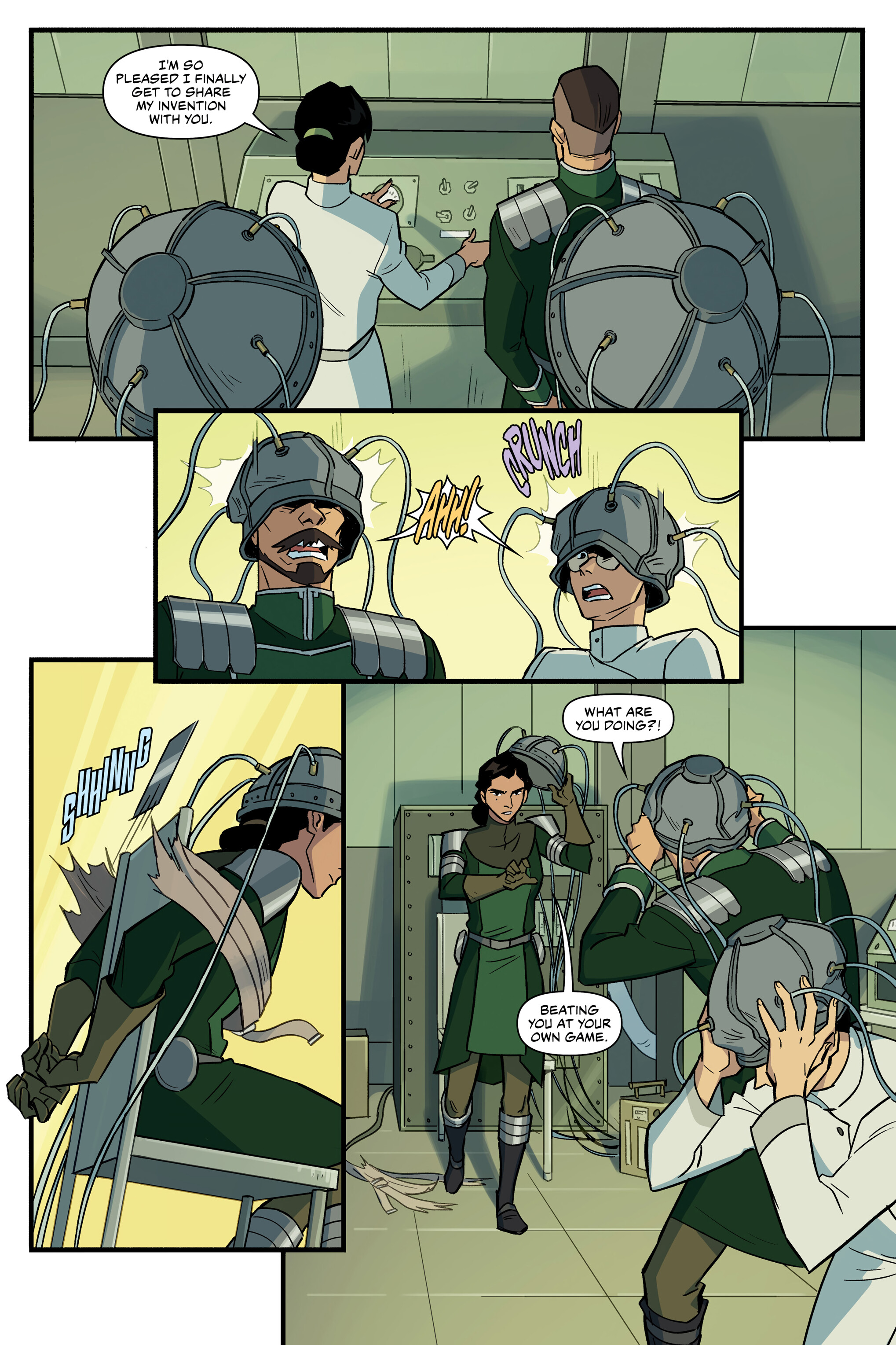 Read online Nickelodeon The Legend of Korra: Ruins of the Empire comic -  Issue # TPB 3 - 50