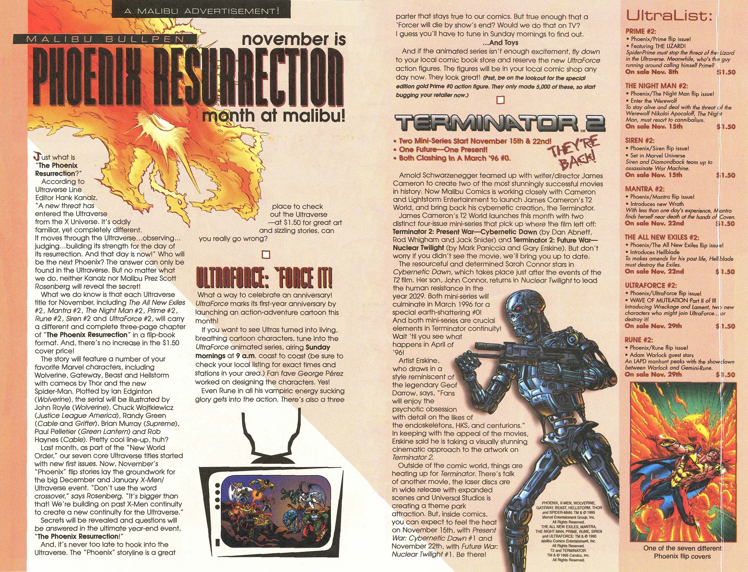 Read online UltraForce (1995) comic -  Issue #2 - 12