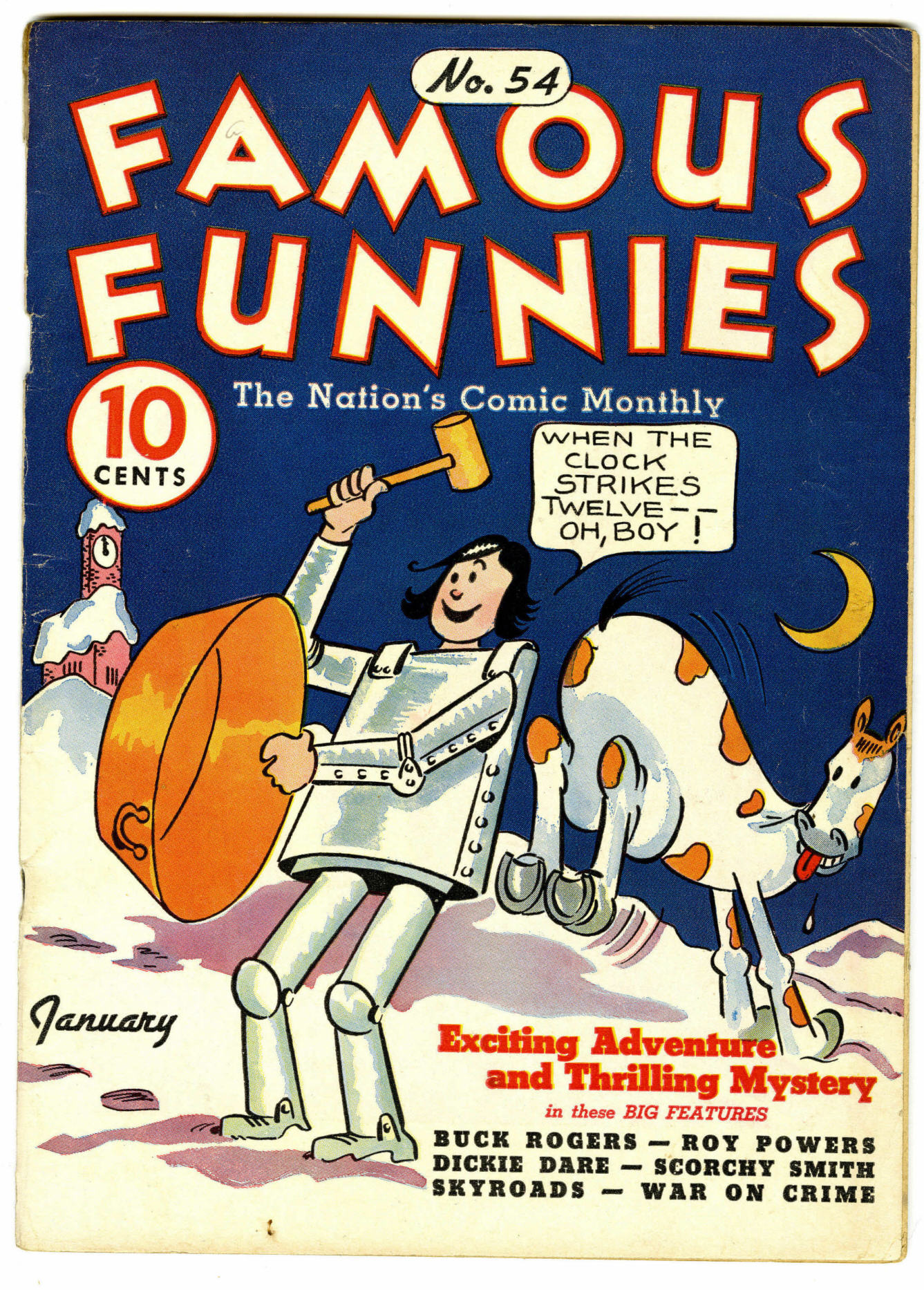 Read online Famous Funnies comic -  Issue #54 - 1