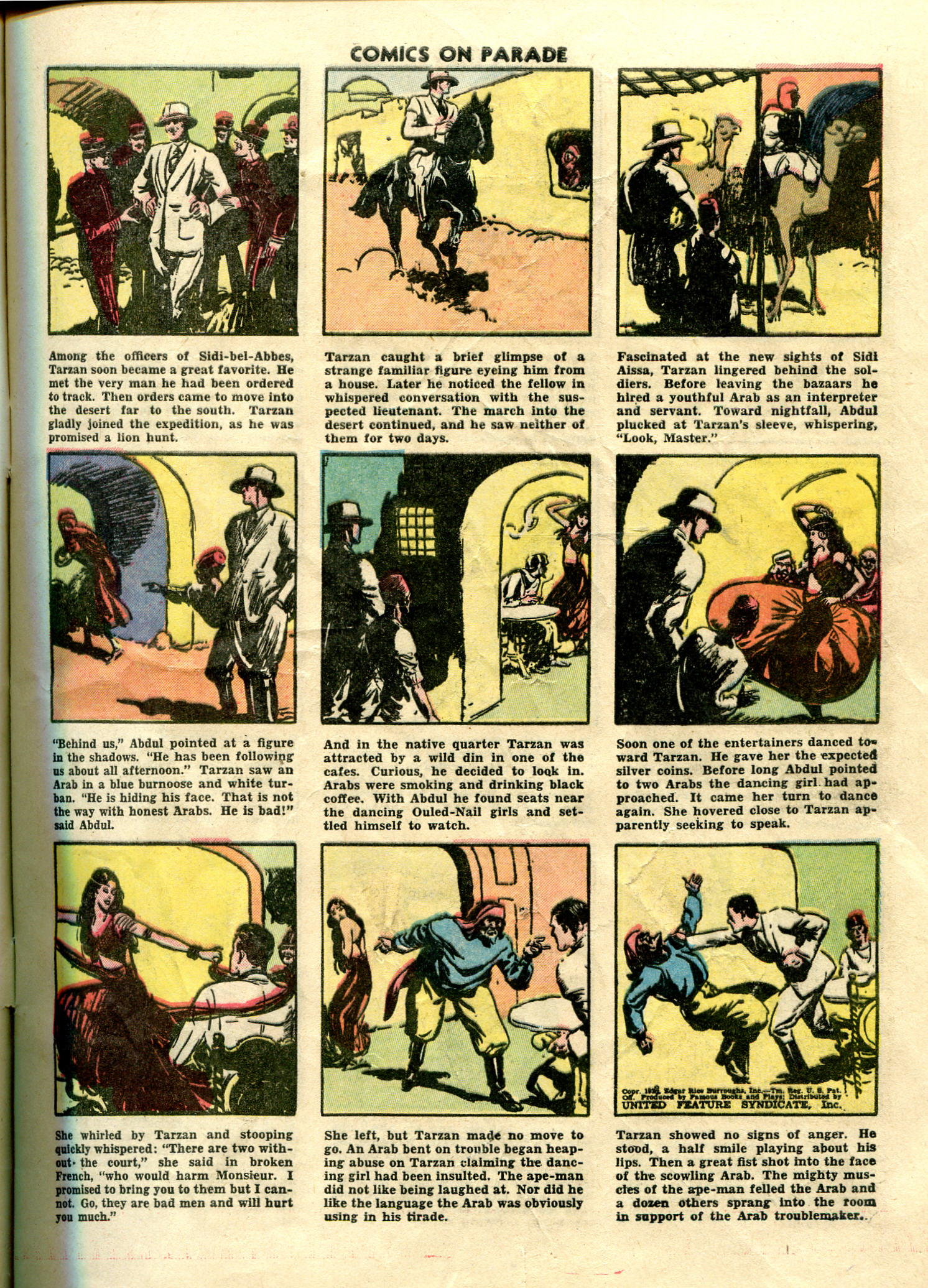 Read online Comics on Parade comic -  Issue #8 - 11
