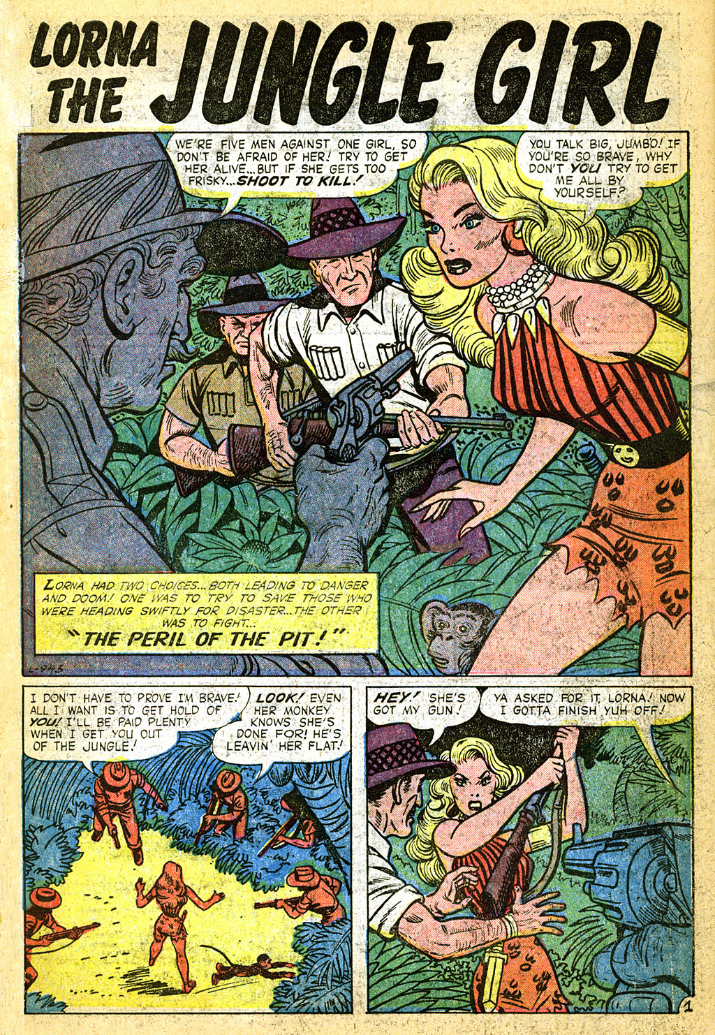 Read online Lorna, The Jungle Girl comic -  Issue #25 - 3