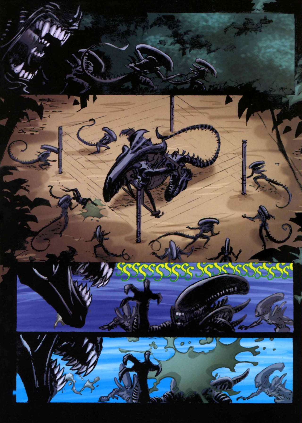 Read online Alien Vs. Predator: Civilized Beasts comic -  Issue # TPB - 33