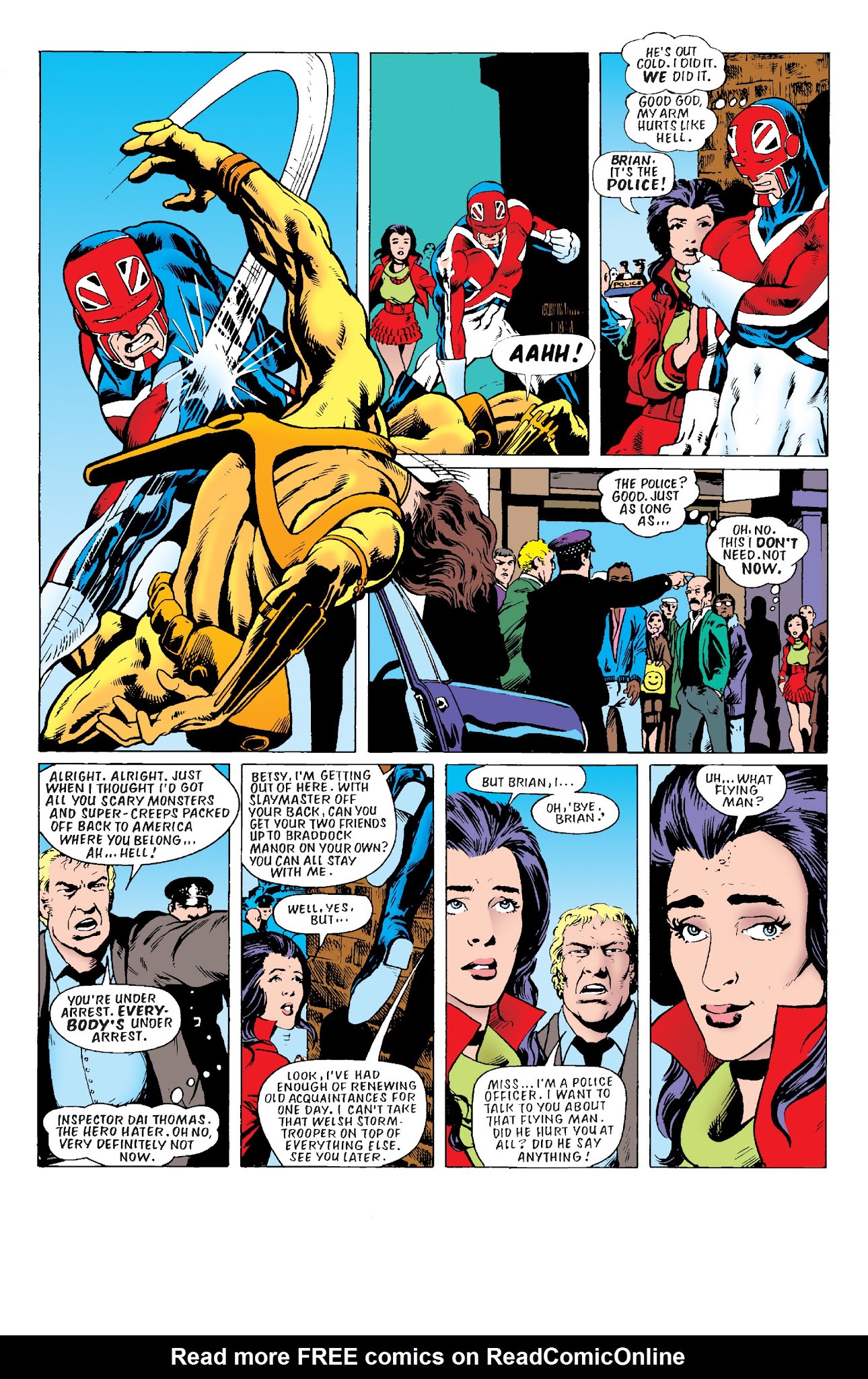 Read online Captain Britain (2011) comic -  Issue # TPB (Part 2) - 42