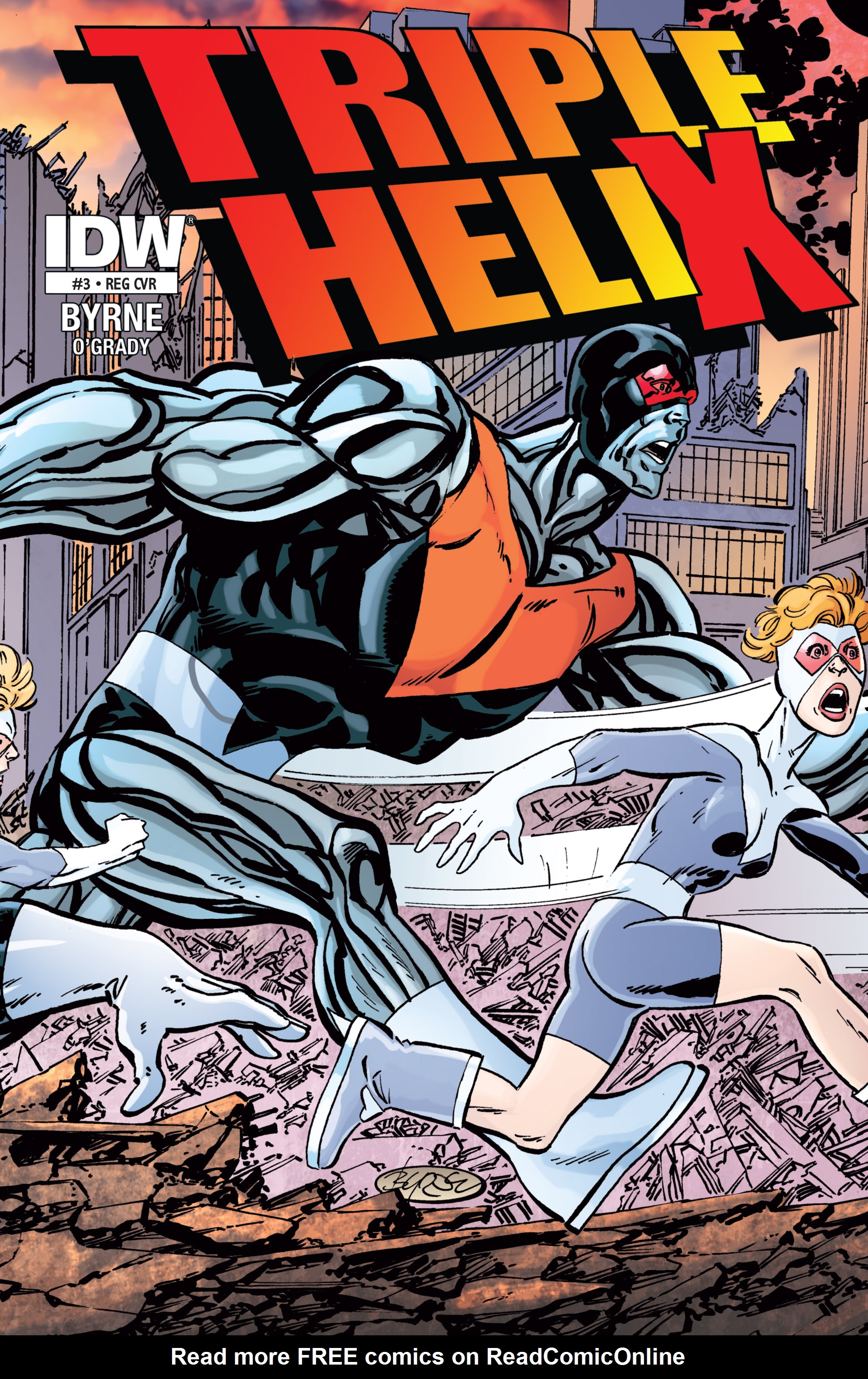 Read online Triple Helix comic -  Issue #3 - 1