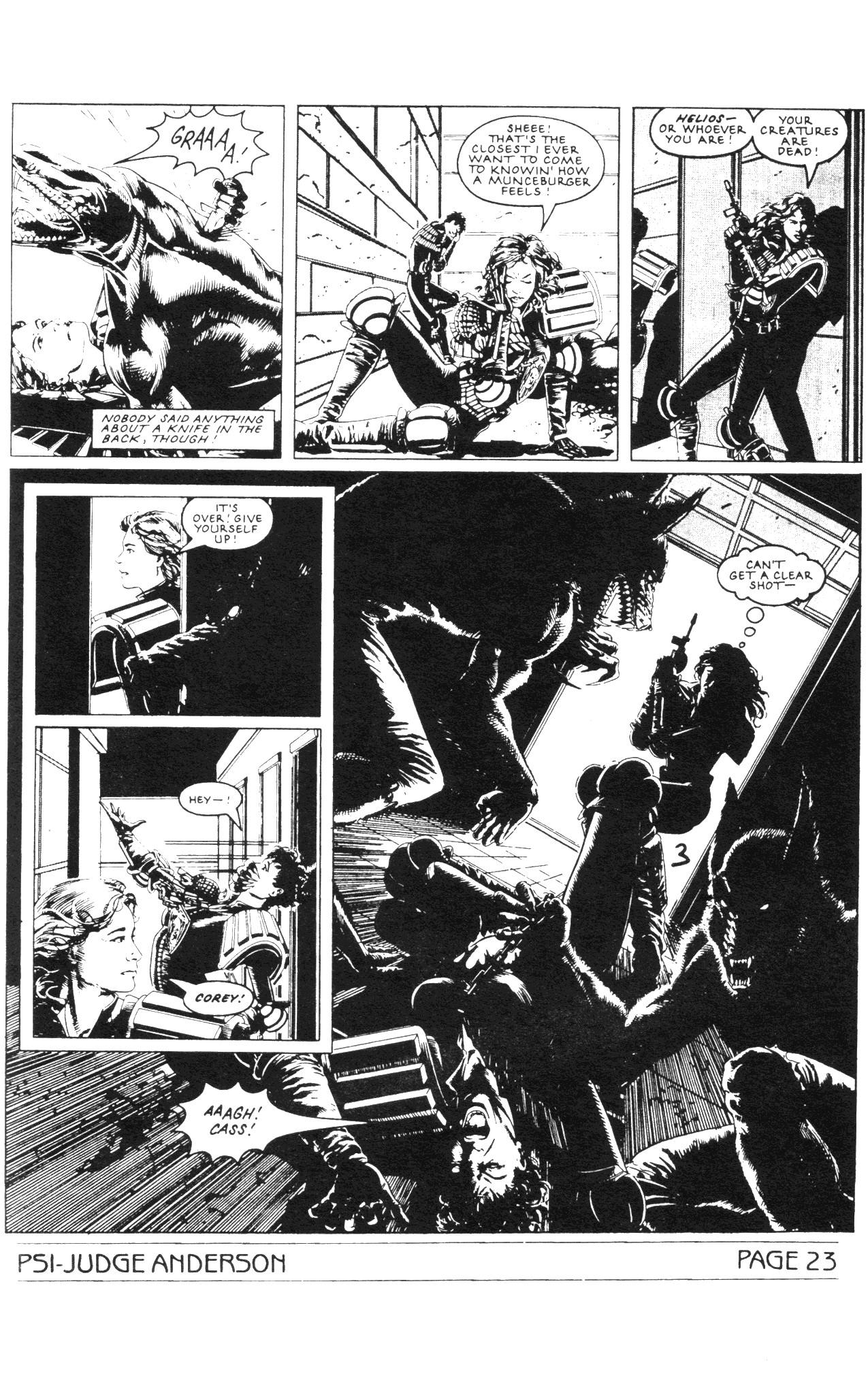 Read online Psi-Judge Anderson comic -  Issue #9 - 25