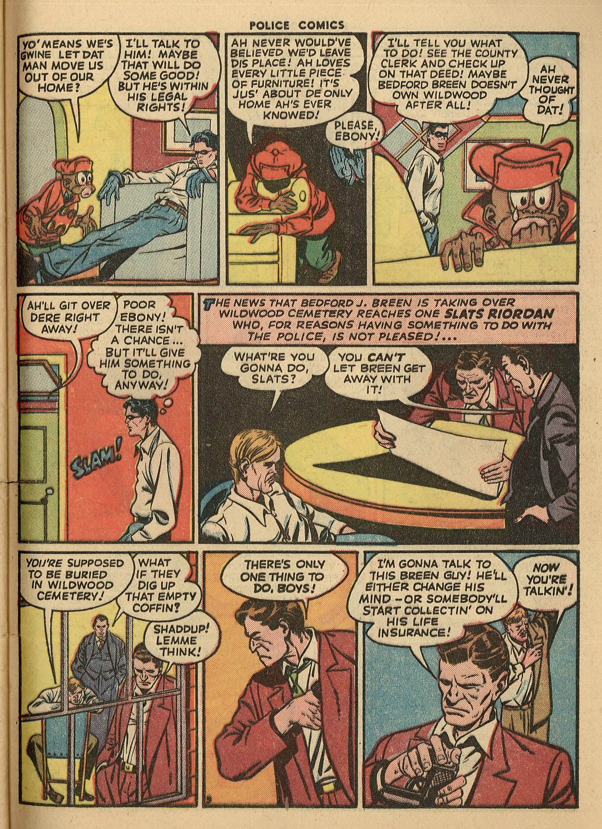 Read online Police Comics comic -  Issue #45 - 53