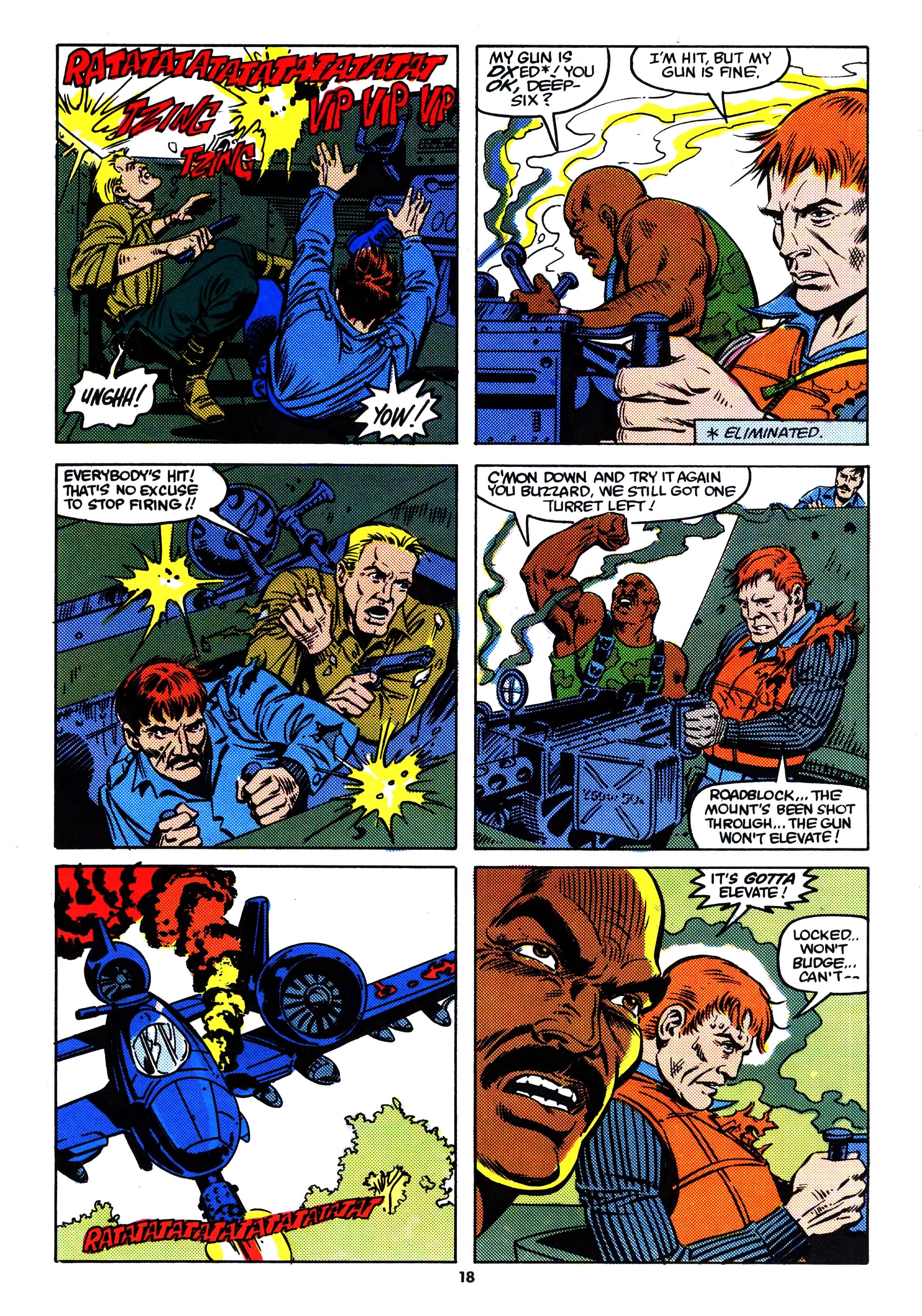 Read online Action Force comic -  Issue #16 - 18