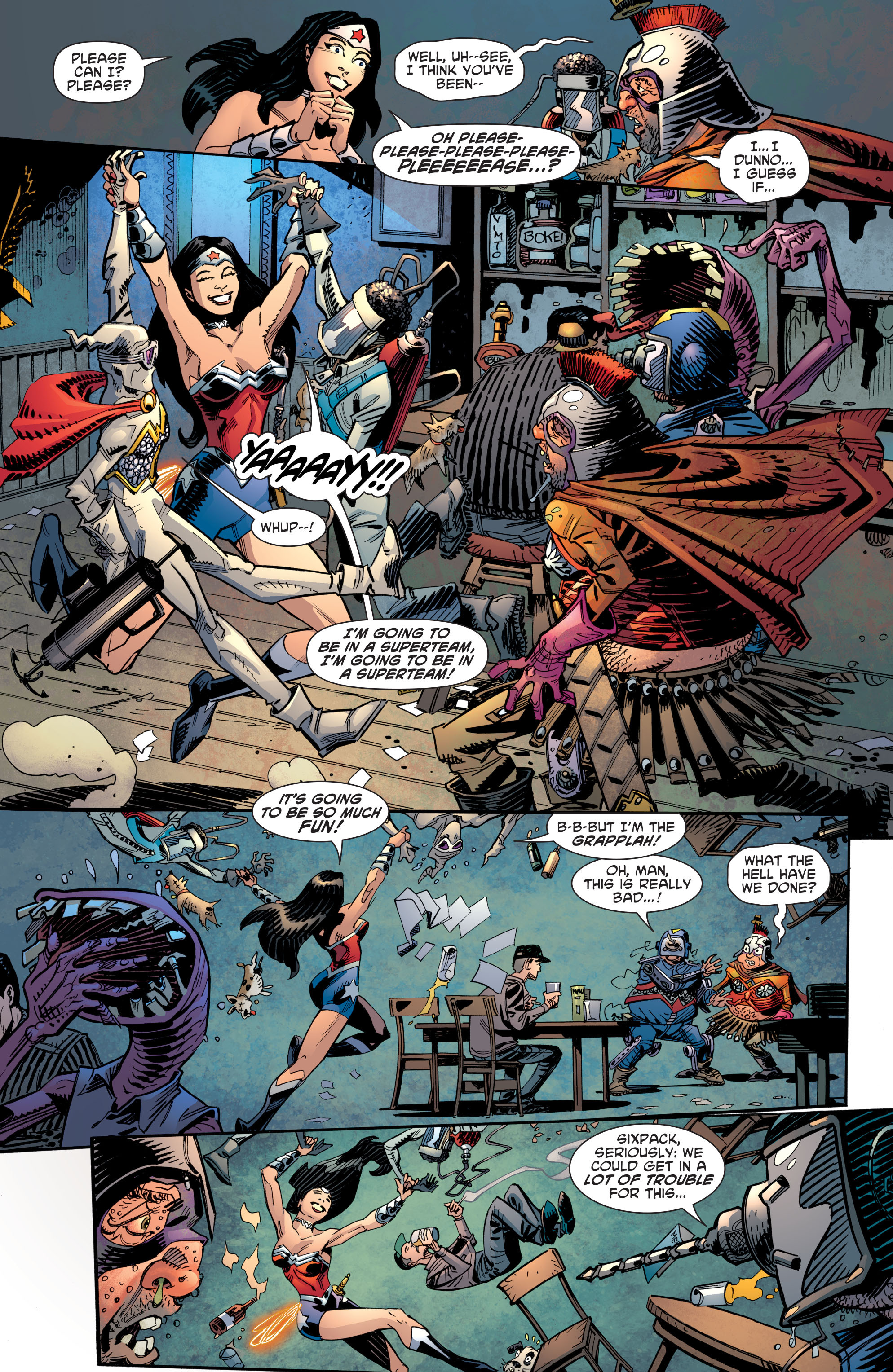 Read online All-Star Section Eight comic -  Issue #4 - 6