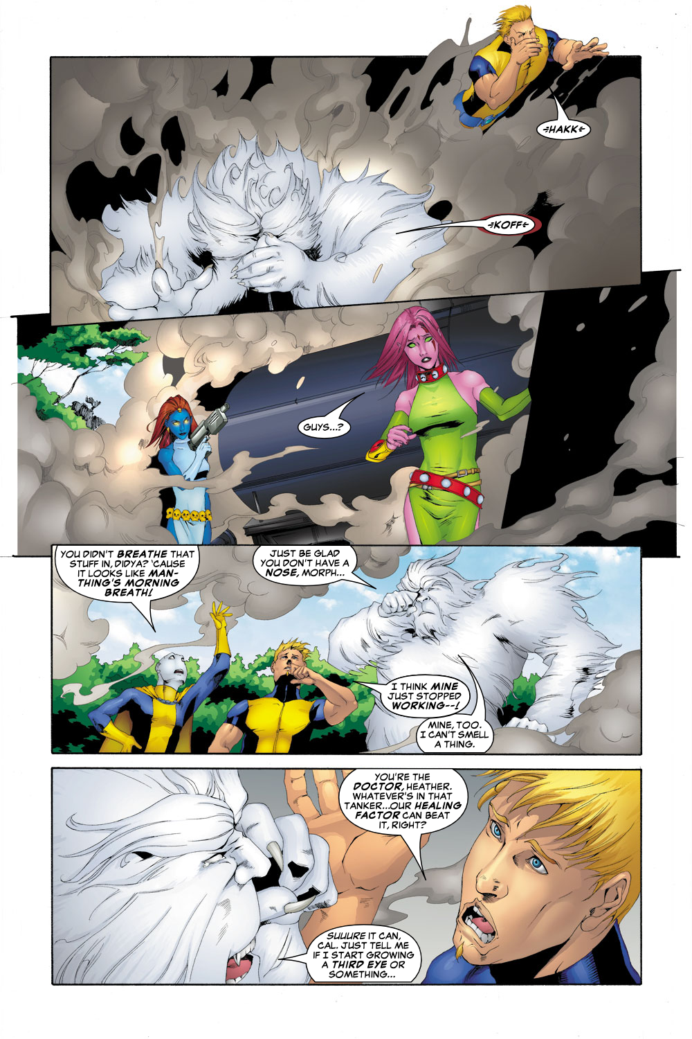 Read online Exiles (2001) comic -  Issue #50 - 9