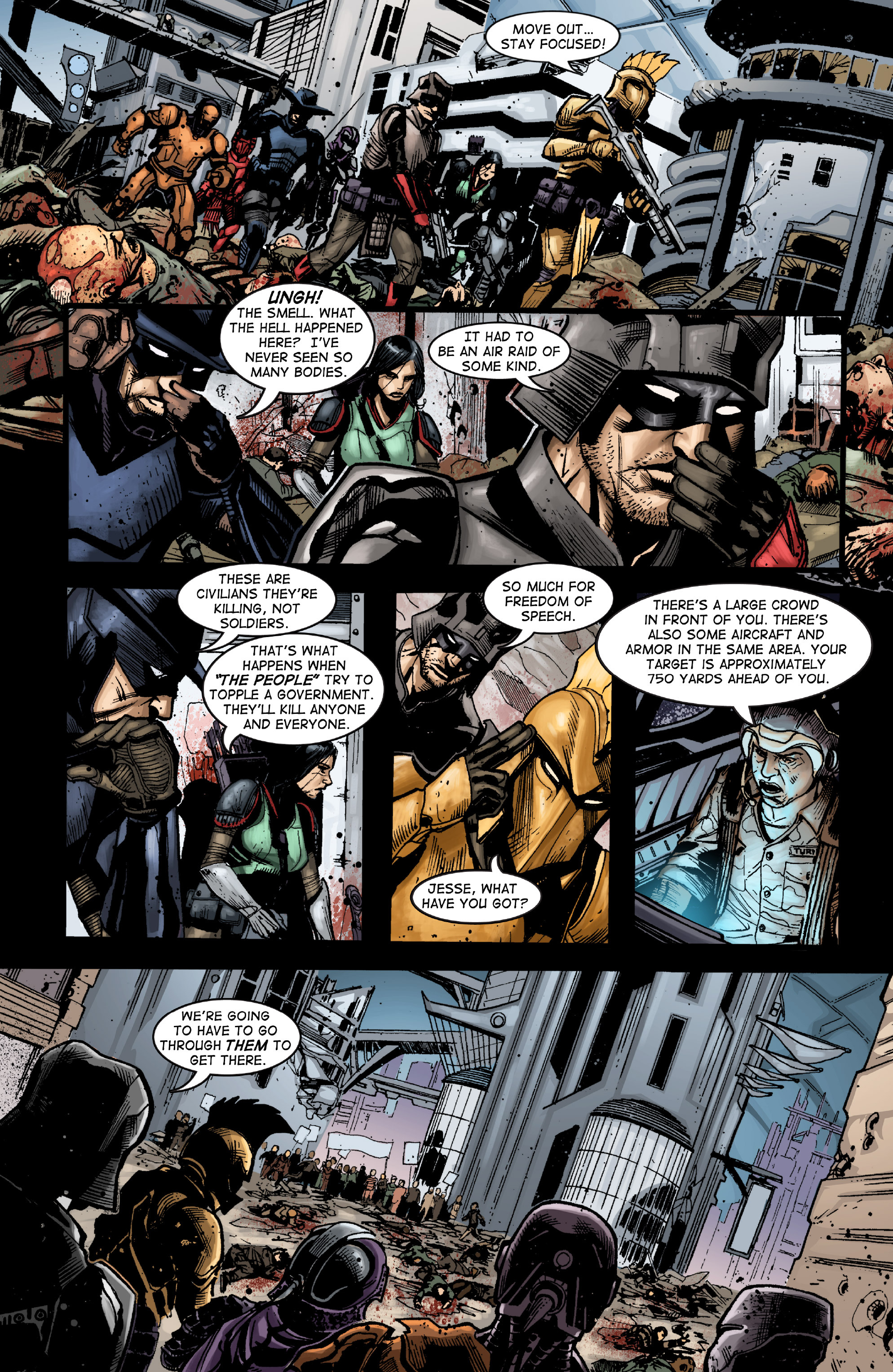 Read online The Heroes of Echo Company comic -  Issue #3 - 5