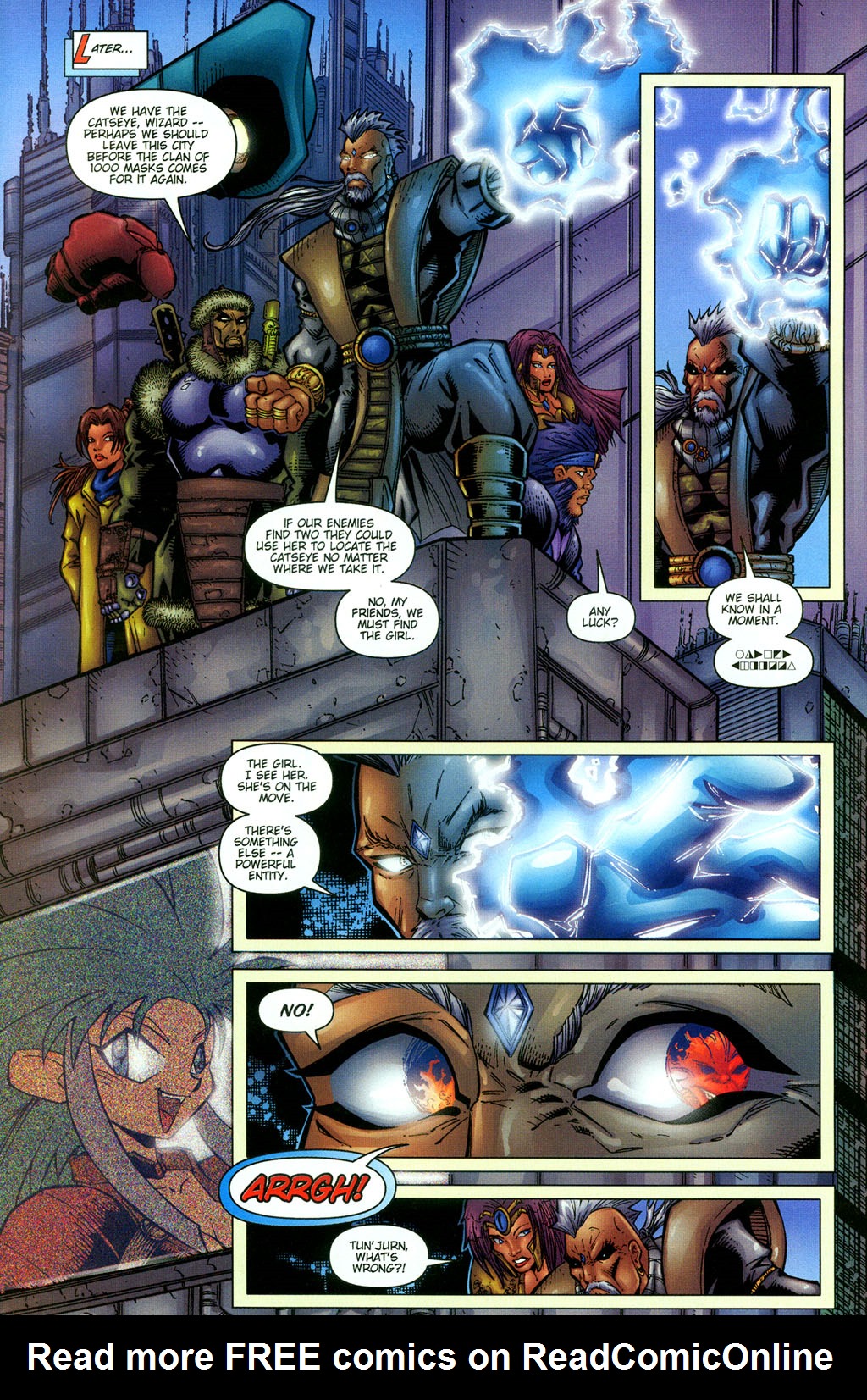 Read online Catseye comic -  Issue #3 - 6