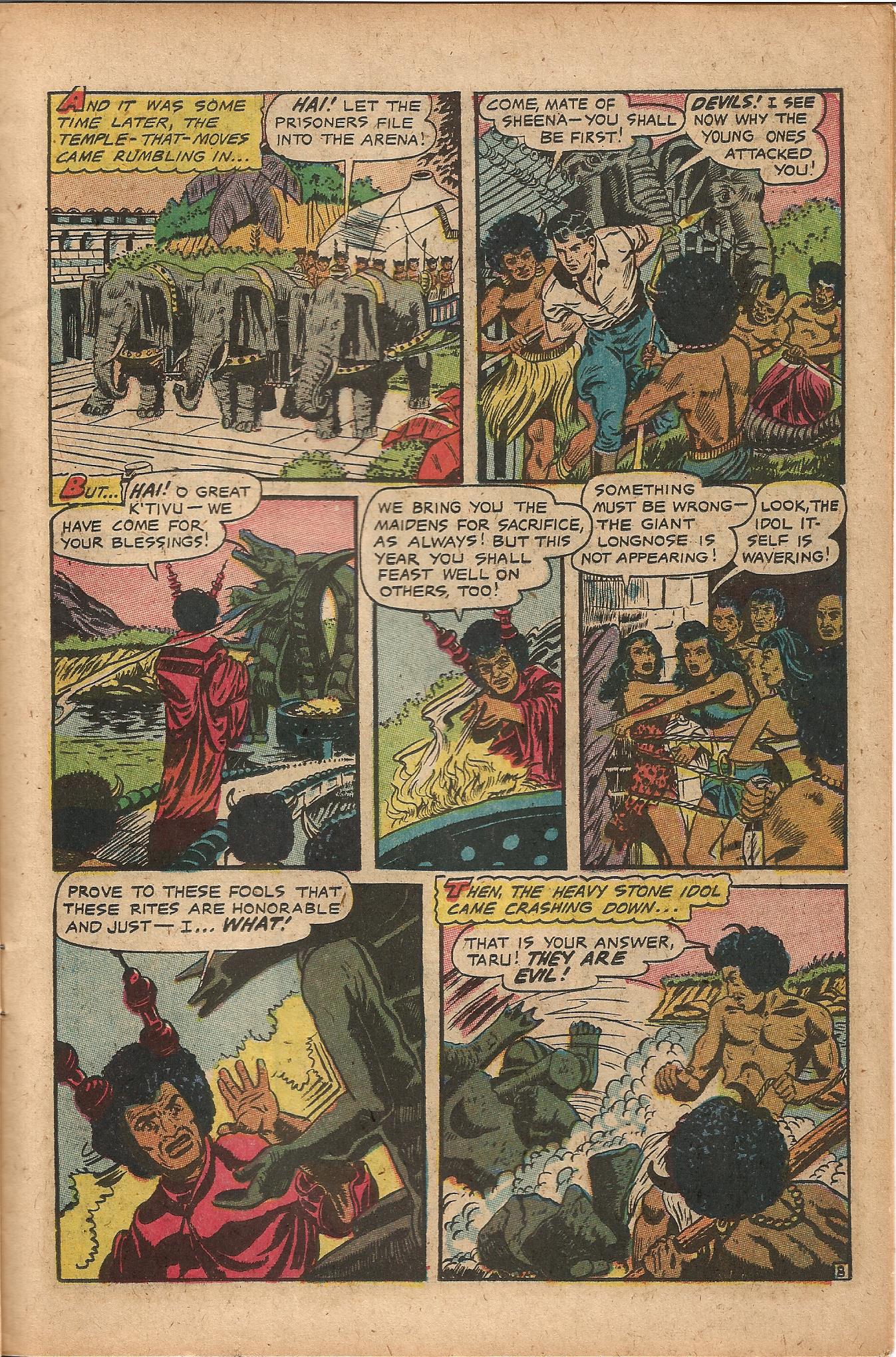 Read online Sheena, Queen of the Jungle (1958) comic -  Issue #9 - 11