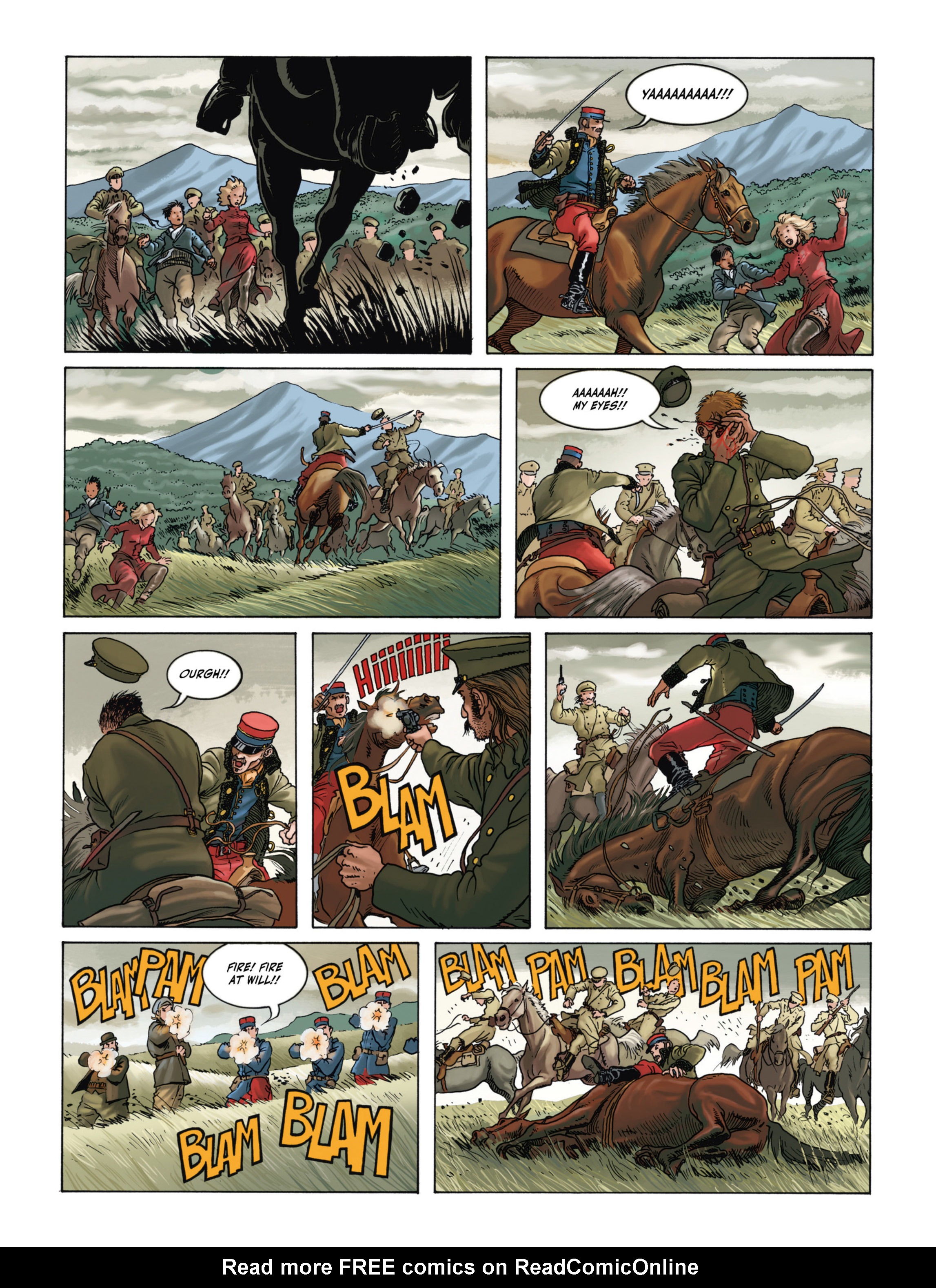 Read online Cape Horn comic -  Issue #3 - 32
