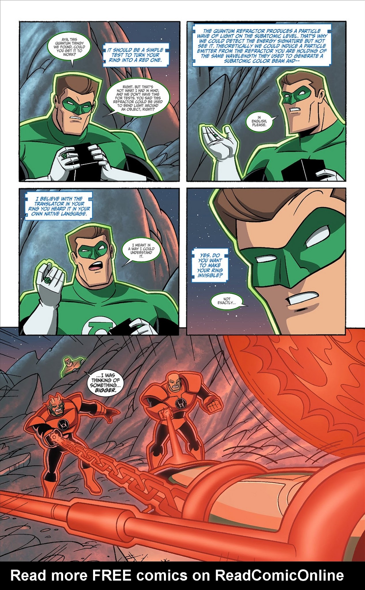 Read online Green Lantern: The Animated Series comic -  Issue #0 - 14
