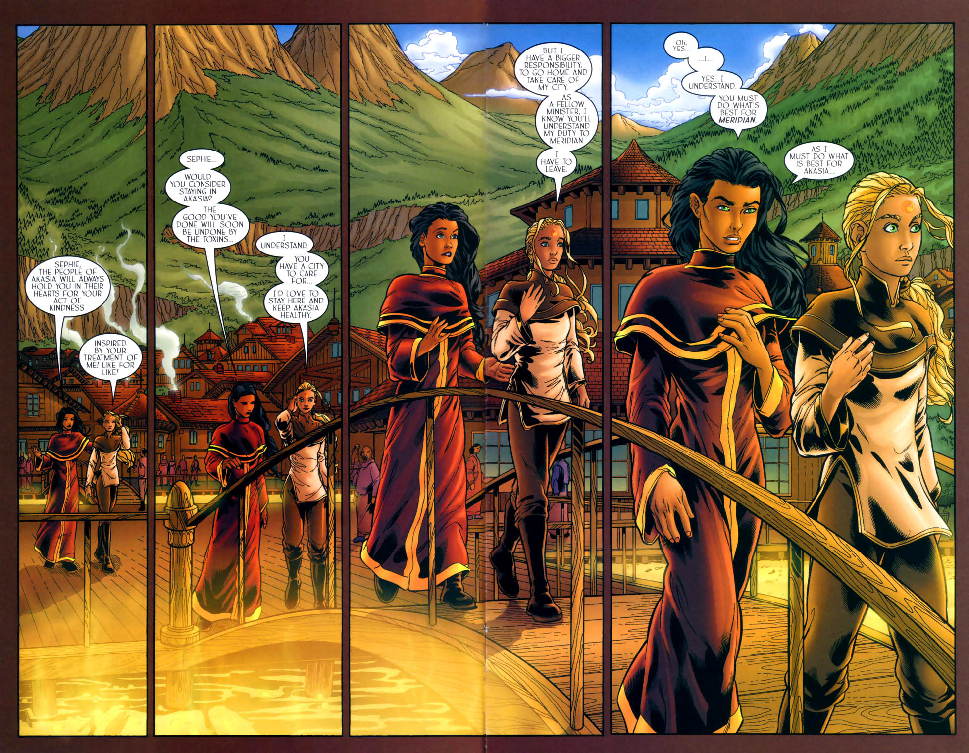 Read online Meridian comic -  Issue #7 - 21