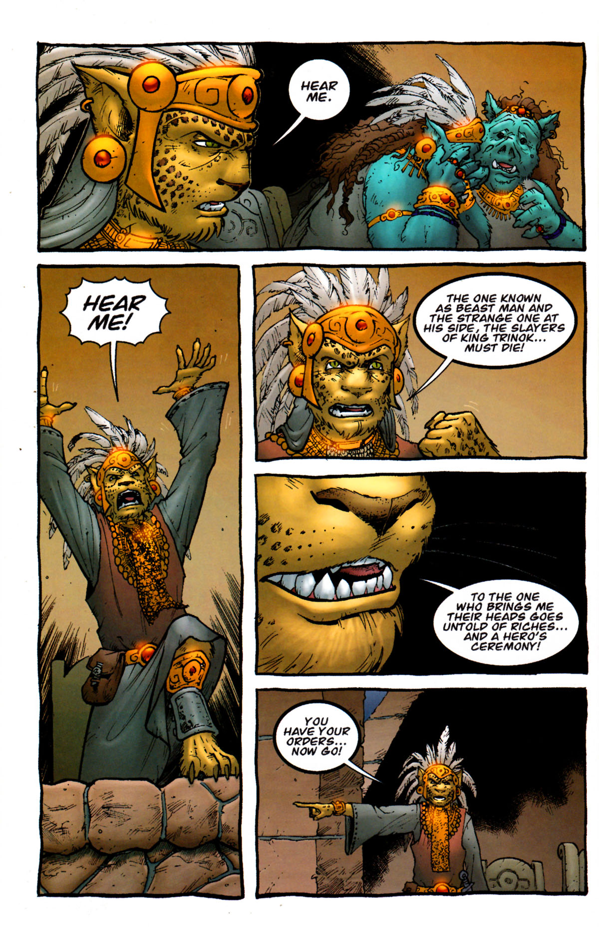 Read online Masters of the Universe: Icons of Evil comic -  Issue # Beastman - 37
