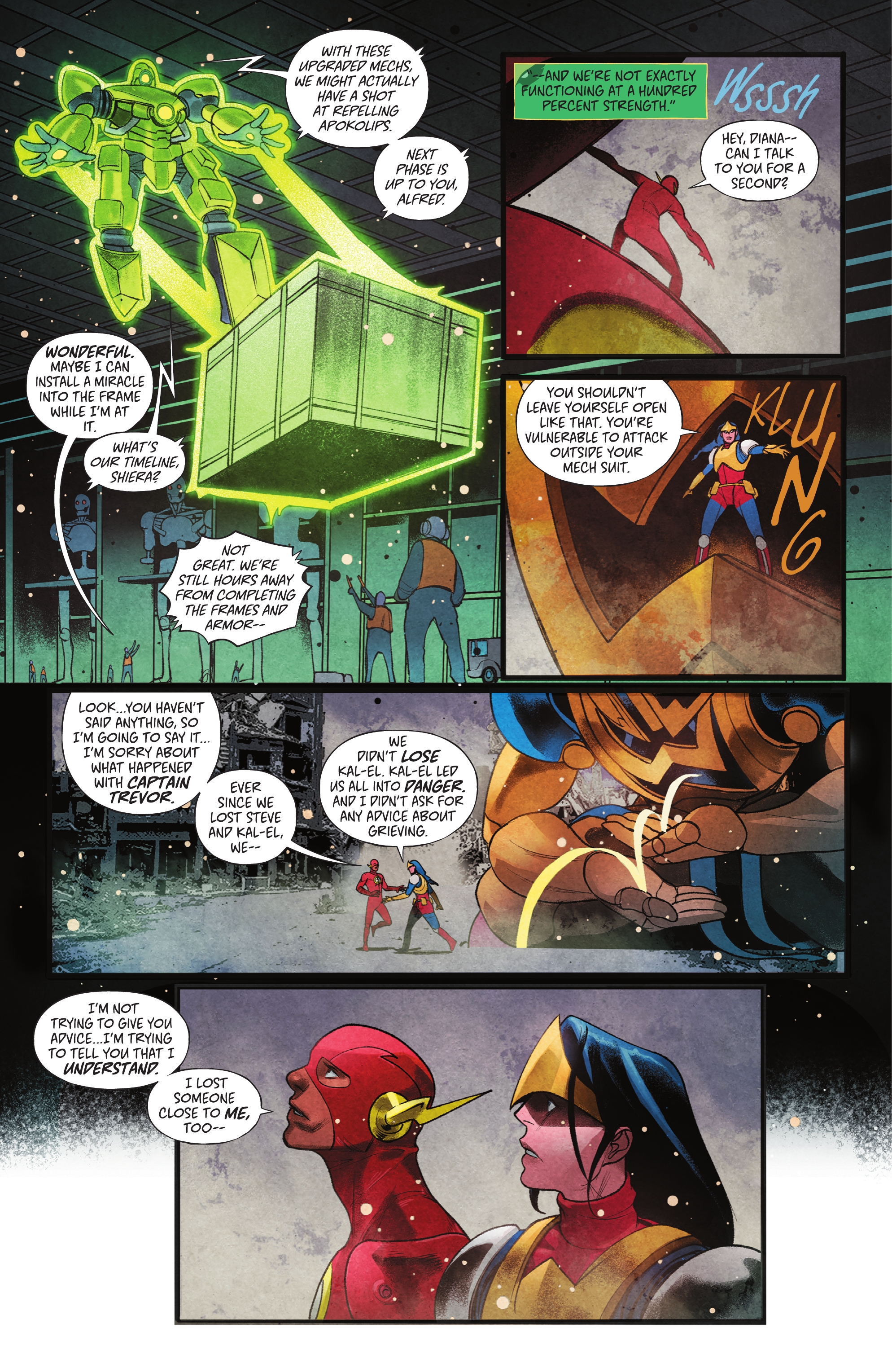 Read online DC: Mech comic -  Issue #4 - 9