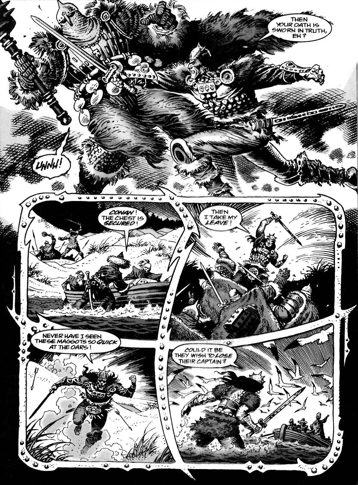 Read online Conan the Savage comic -  Issue #3 - 5