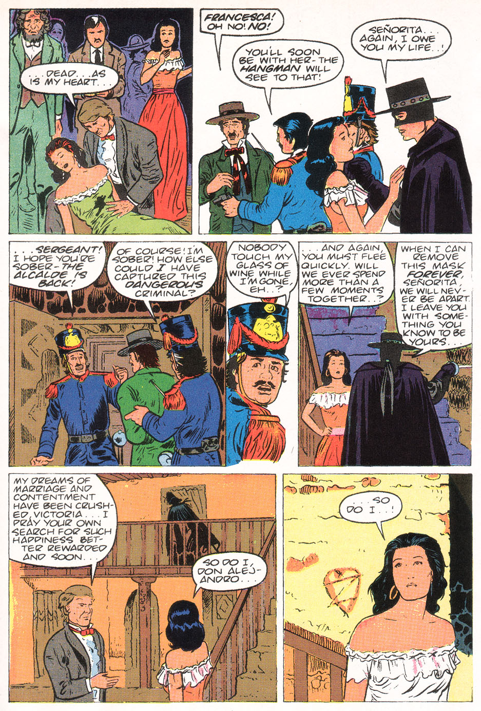 Read online Zorro (1990) comic -  Issue #11 - 32