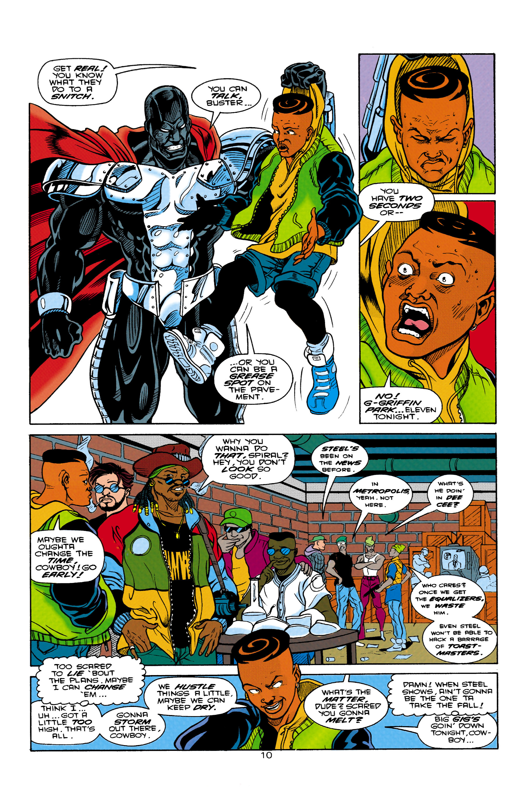 Read online Steel (1994) comic -  Issue #2 - 10