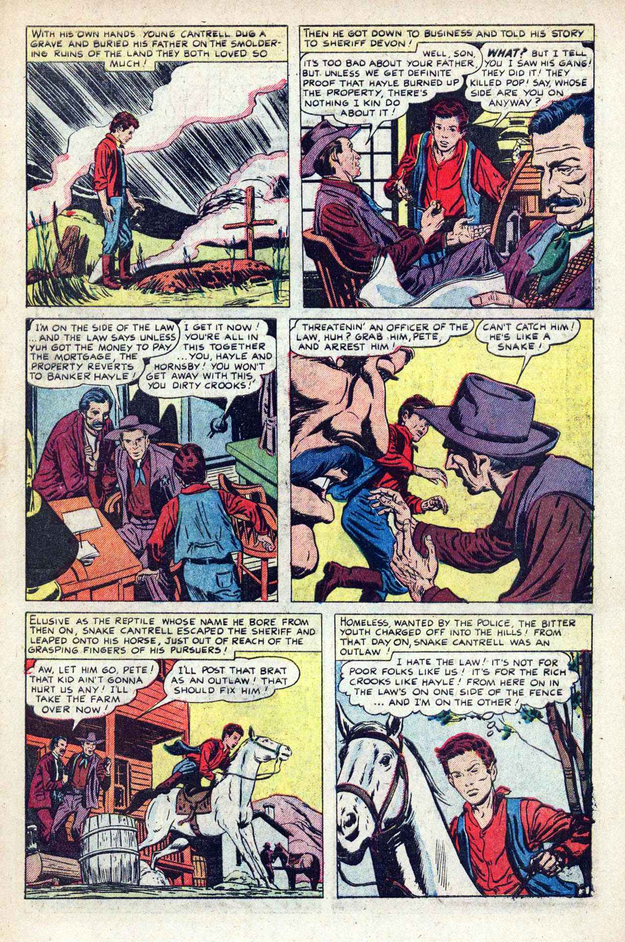 Read online Western Outlaws and Sheriffs comic -  Issue #68 - 5