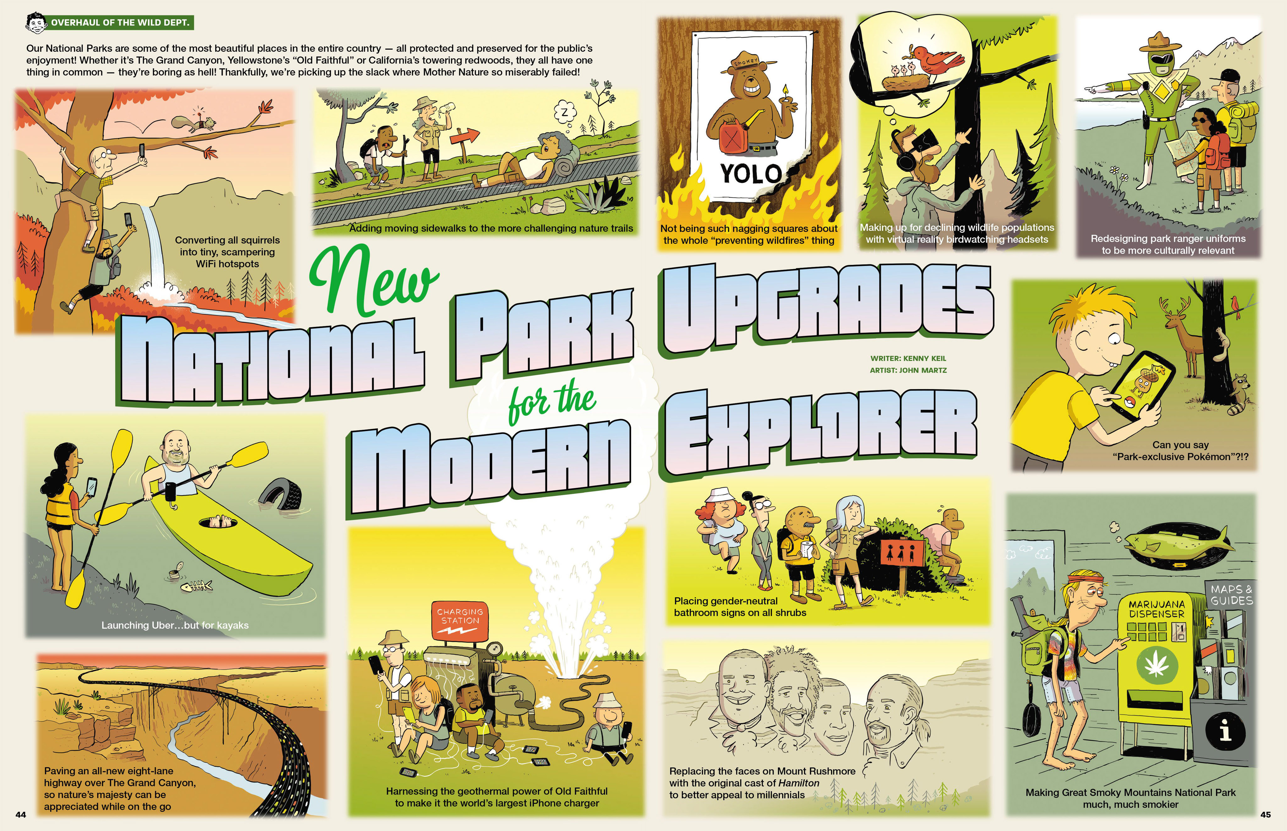 Read online MAD comic -  Issue #546 - 36