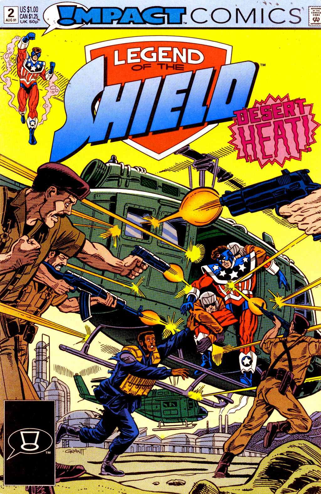 Read online Legend of the Shield comic -  Issue #2 - 1
