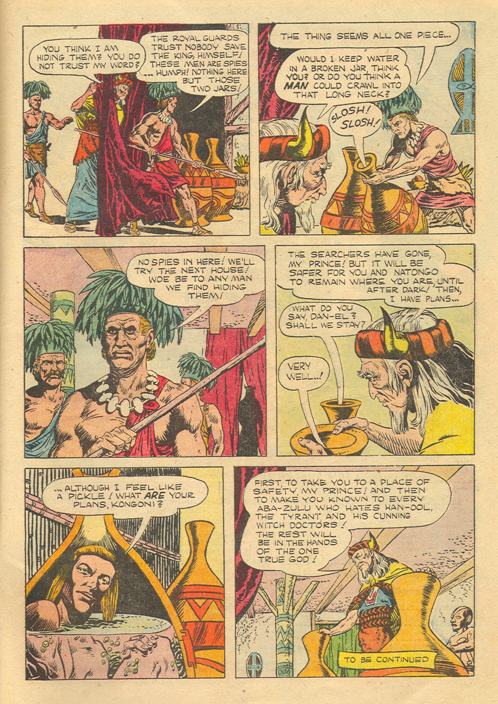Read online Tarzan (1948) comic -  Issue #39 - 49