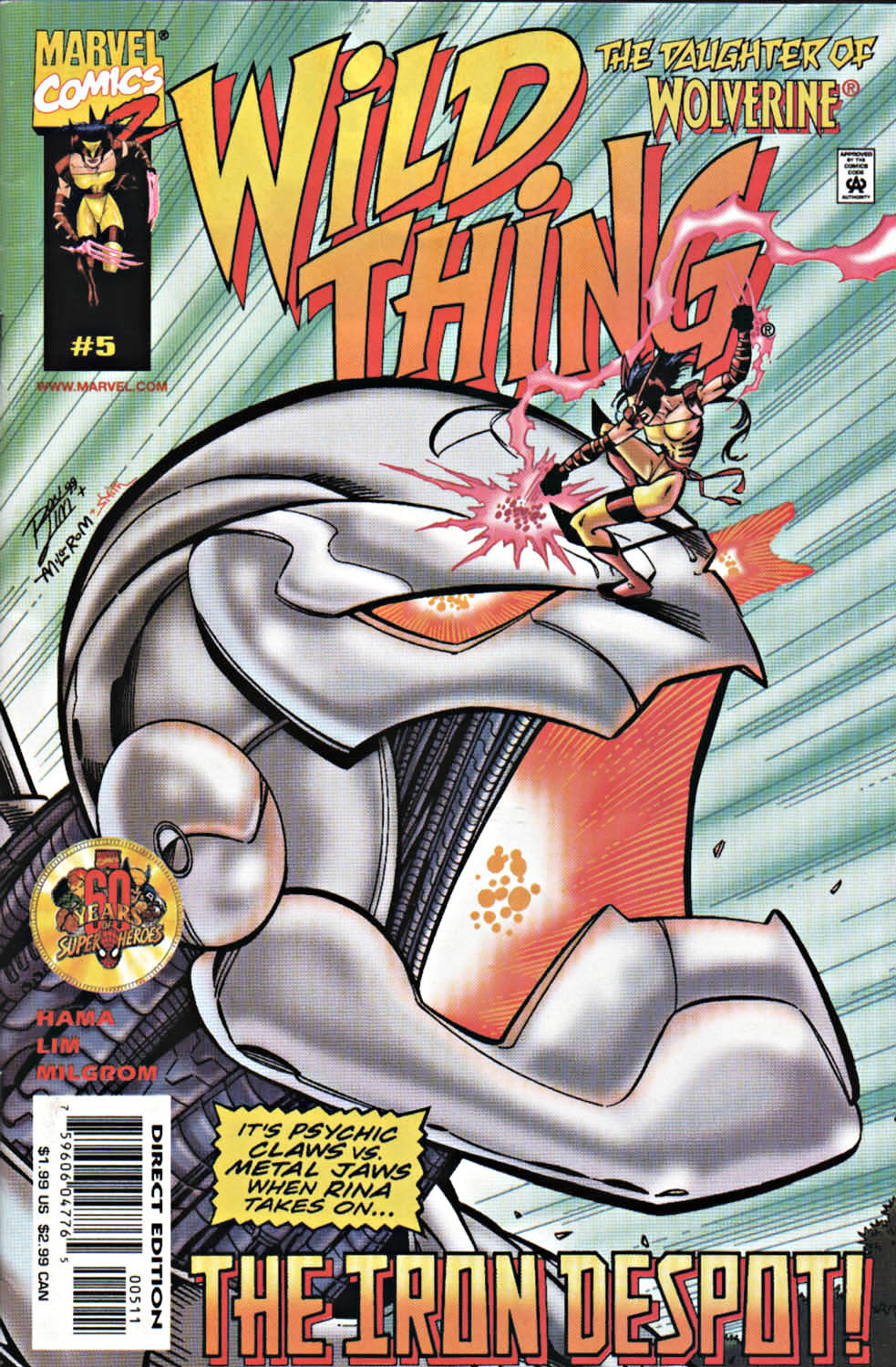 Read online Wild Thing (1999) comic -  Issue #5 - 1
