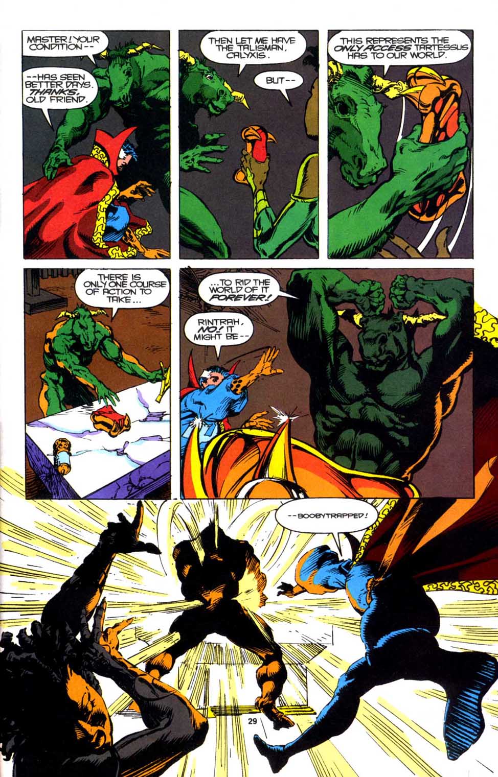 Read online Doctor Strange: Sorcerer Supreme comic -  Issue #51 - 22