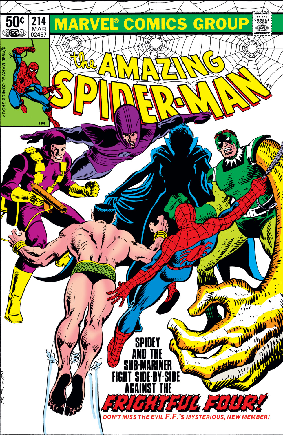Read online The Amazing Spider-Man (1963) comic -  Issue #214 - 1