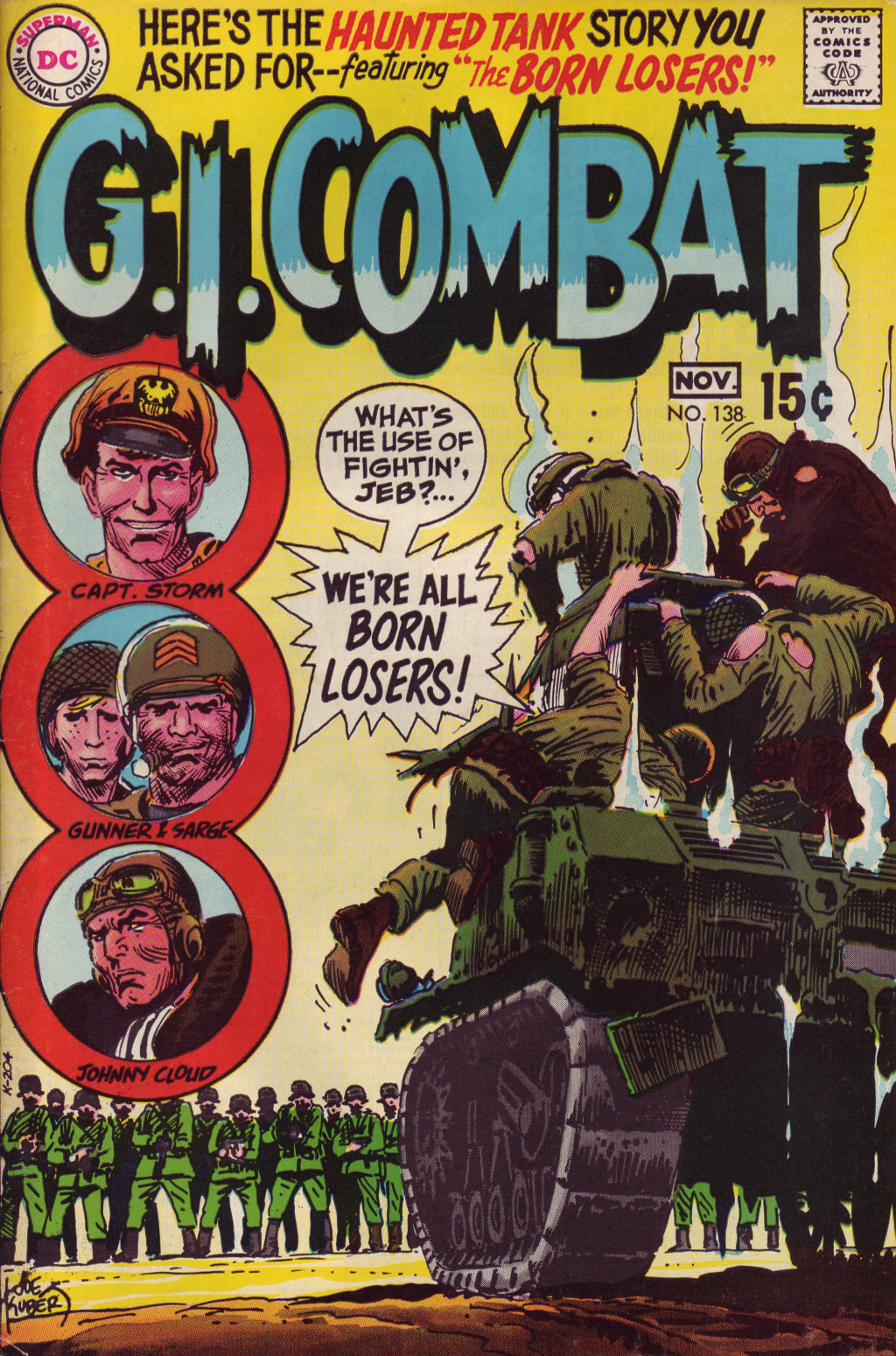 Read online G.I. Combat (1952) comic -  Issue #138 - 1