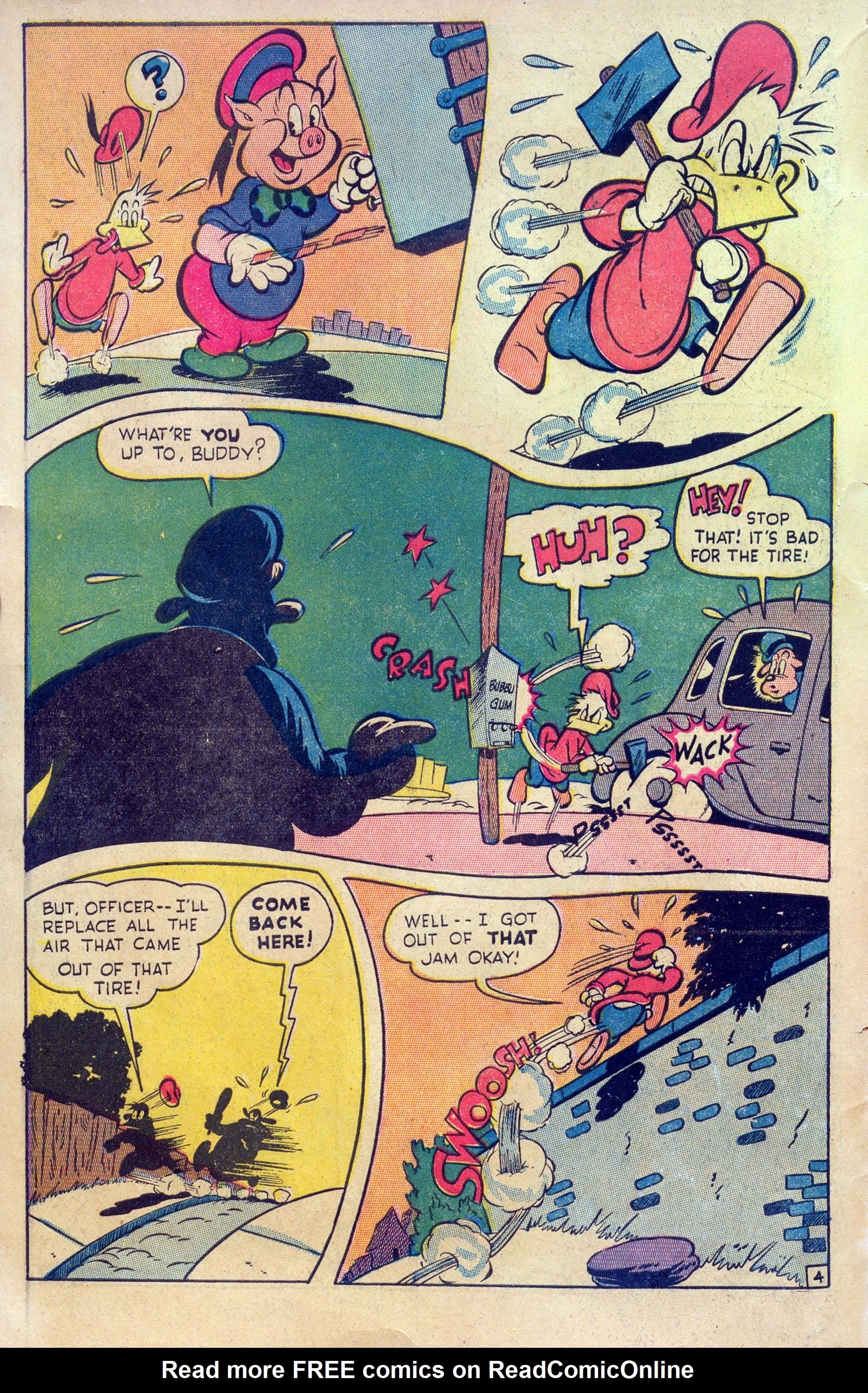 Read online Wacky Duck (1948) comic -  Issue #1 - 6