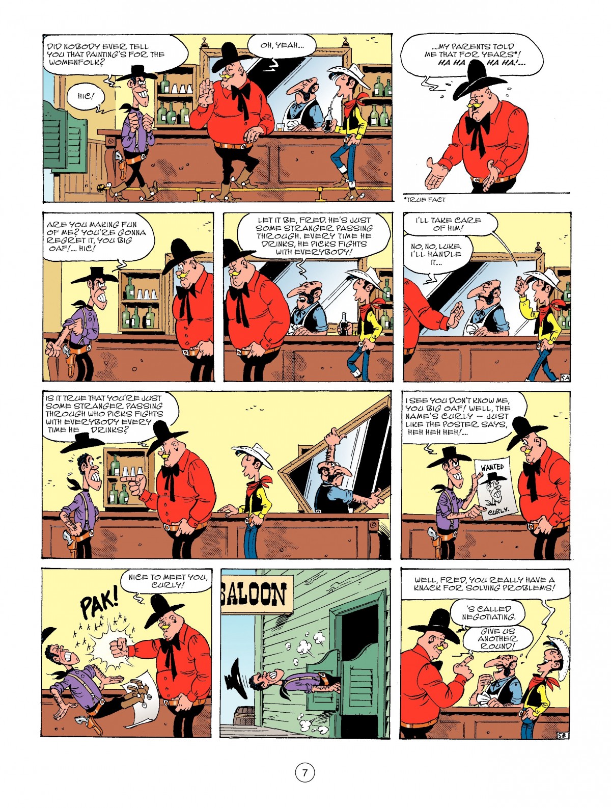 Read online A Lucky Luke Adventure comic -  Issue #51 - 7