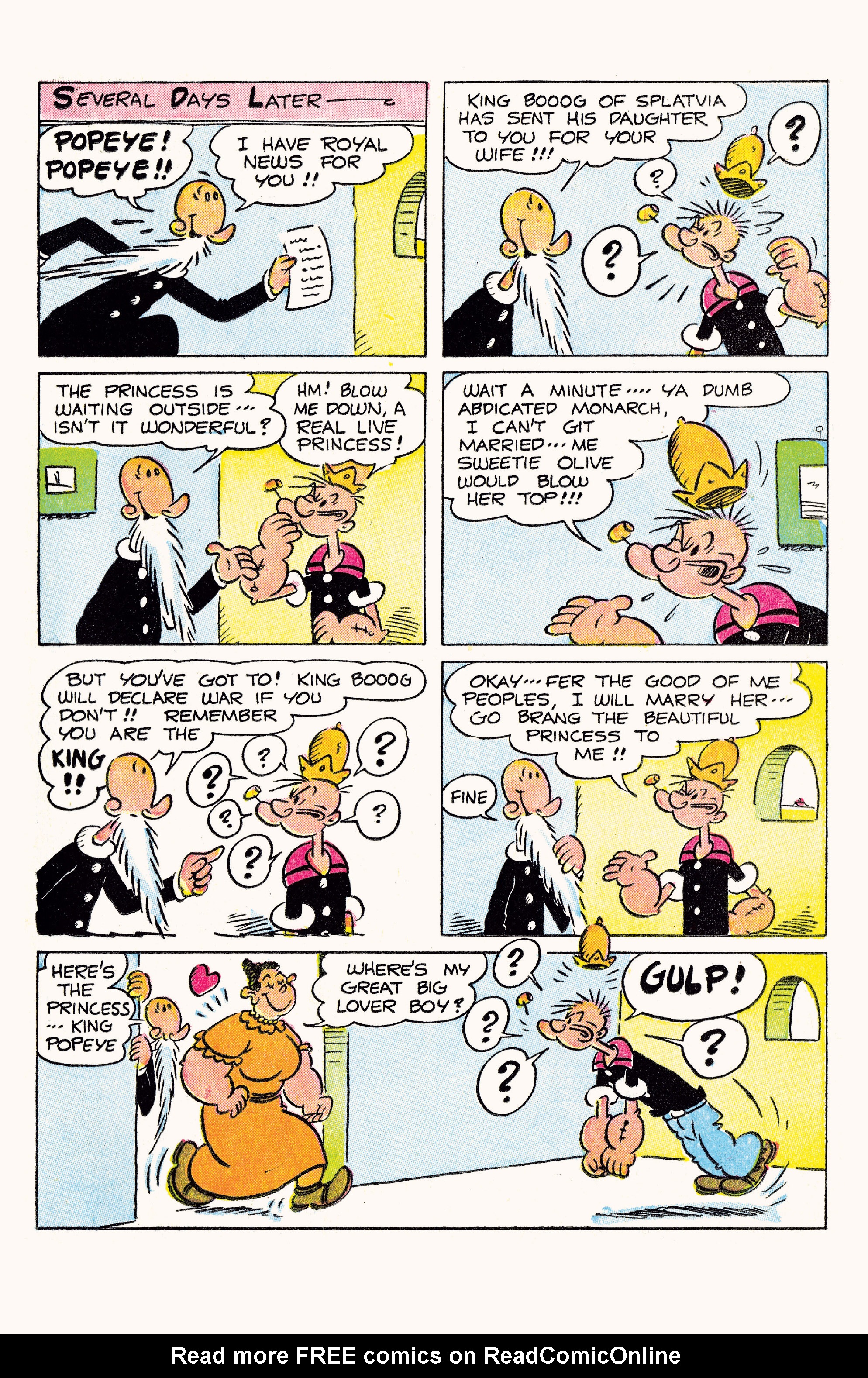 Read online Classic Popeye comic -  Issue #31 - 25