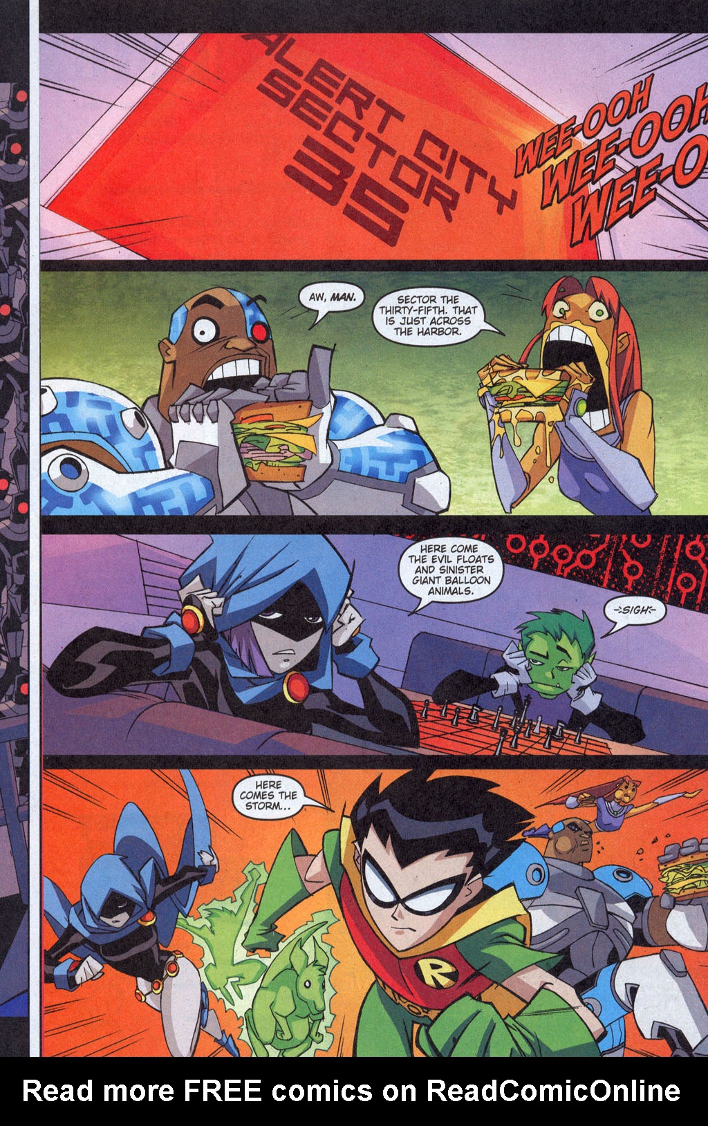 Read online Teen Titans Go! (2003) comic -  Issue #35 - 6