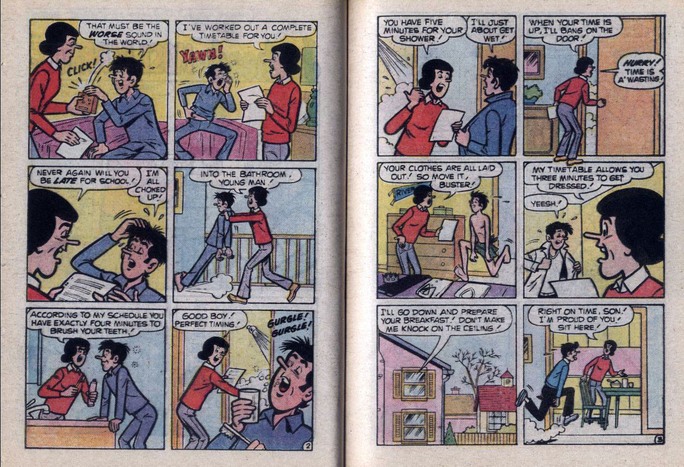 Read online Archie...Archie Andrews, Where Are You? Digest Magazine comic -  Issue #48 - 45