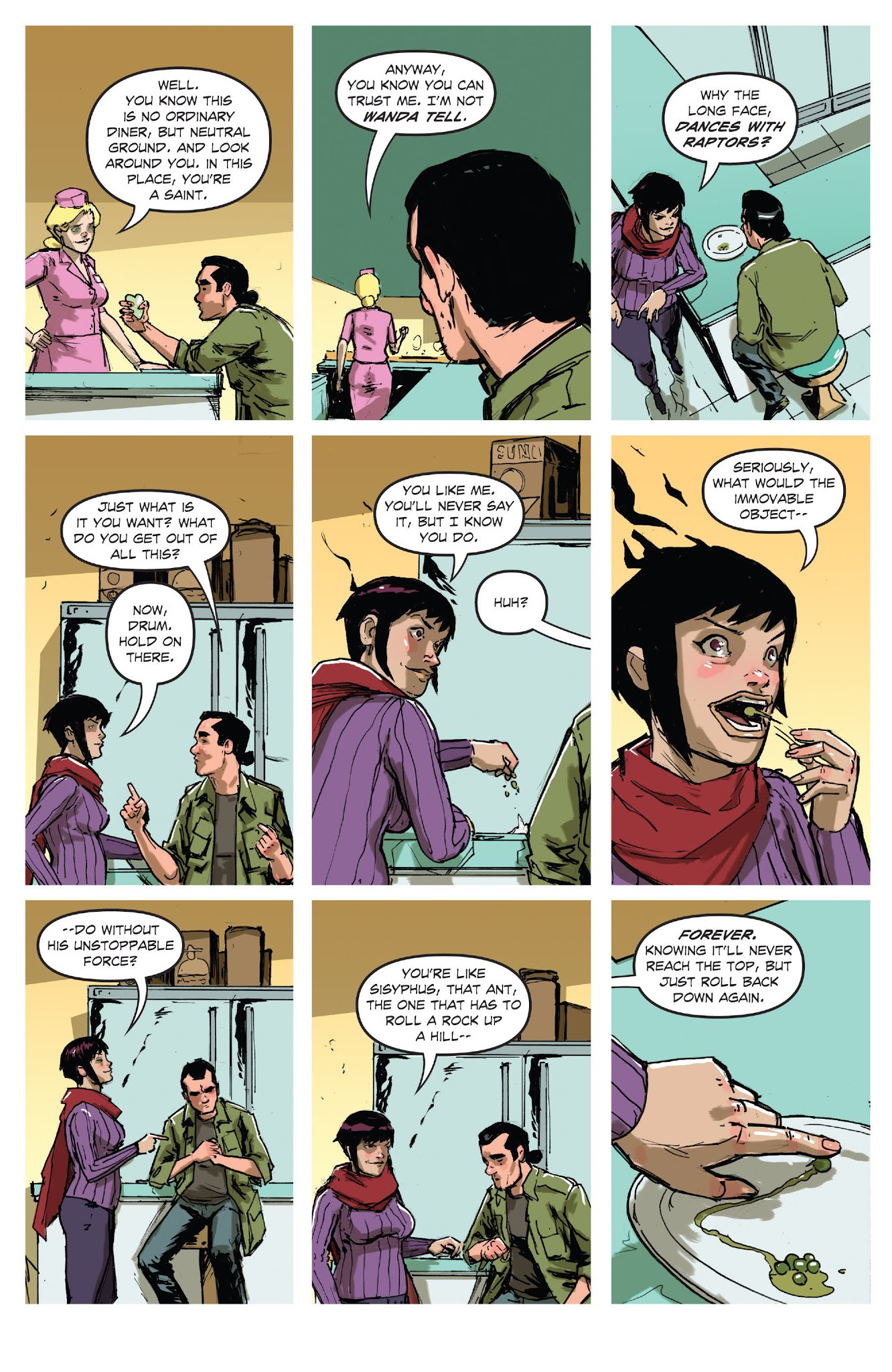 Read online Drumhellar comic -  Issue #5 - 13