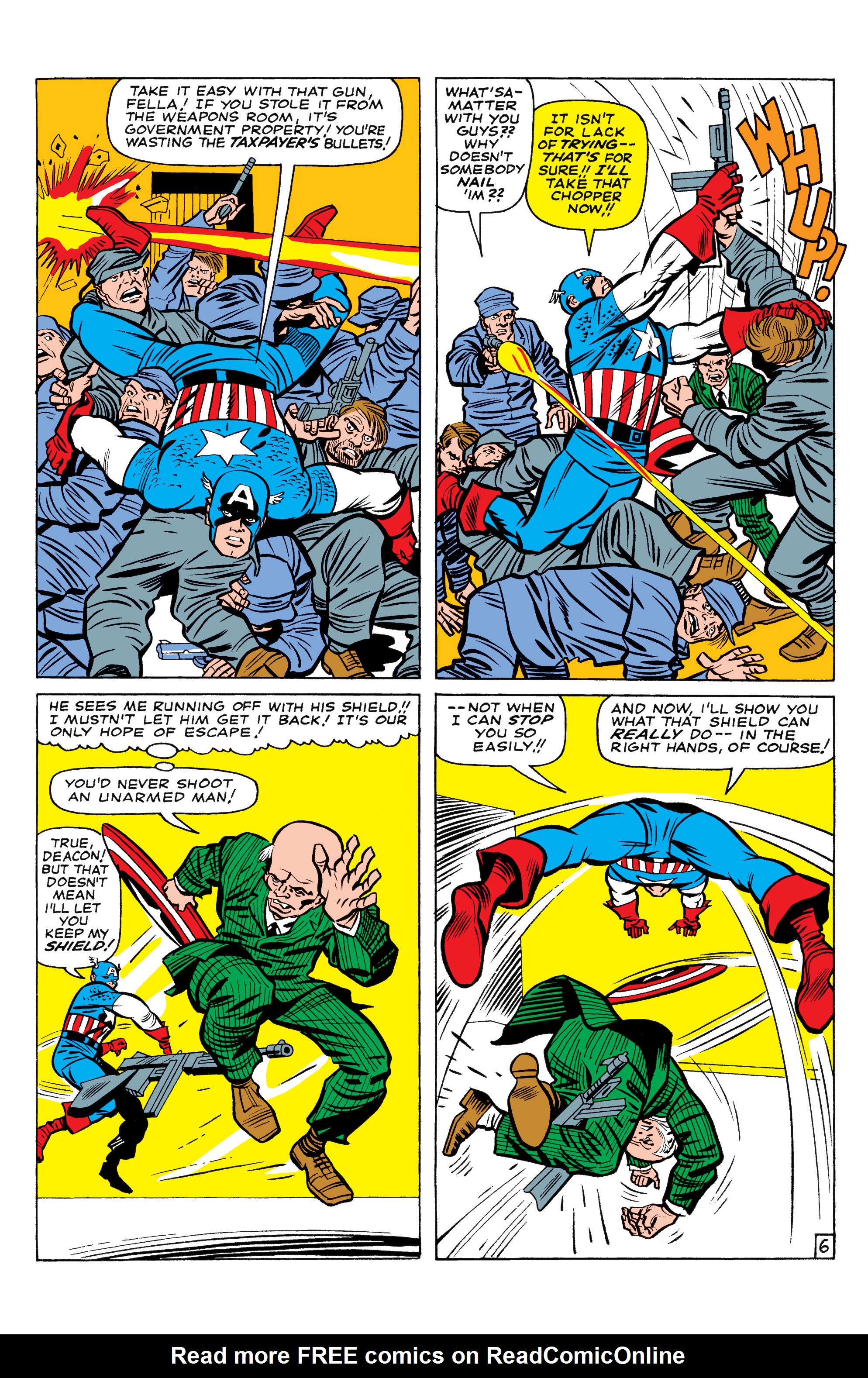 Read online Marvel Masterworks: Captain America comic -  Issue # TPB 1 (Part 1) - 45