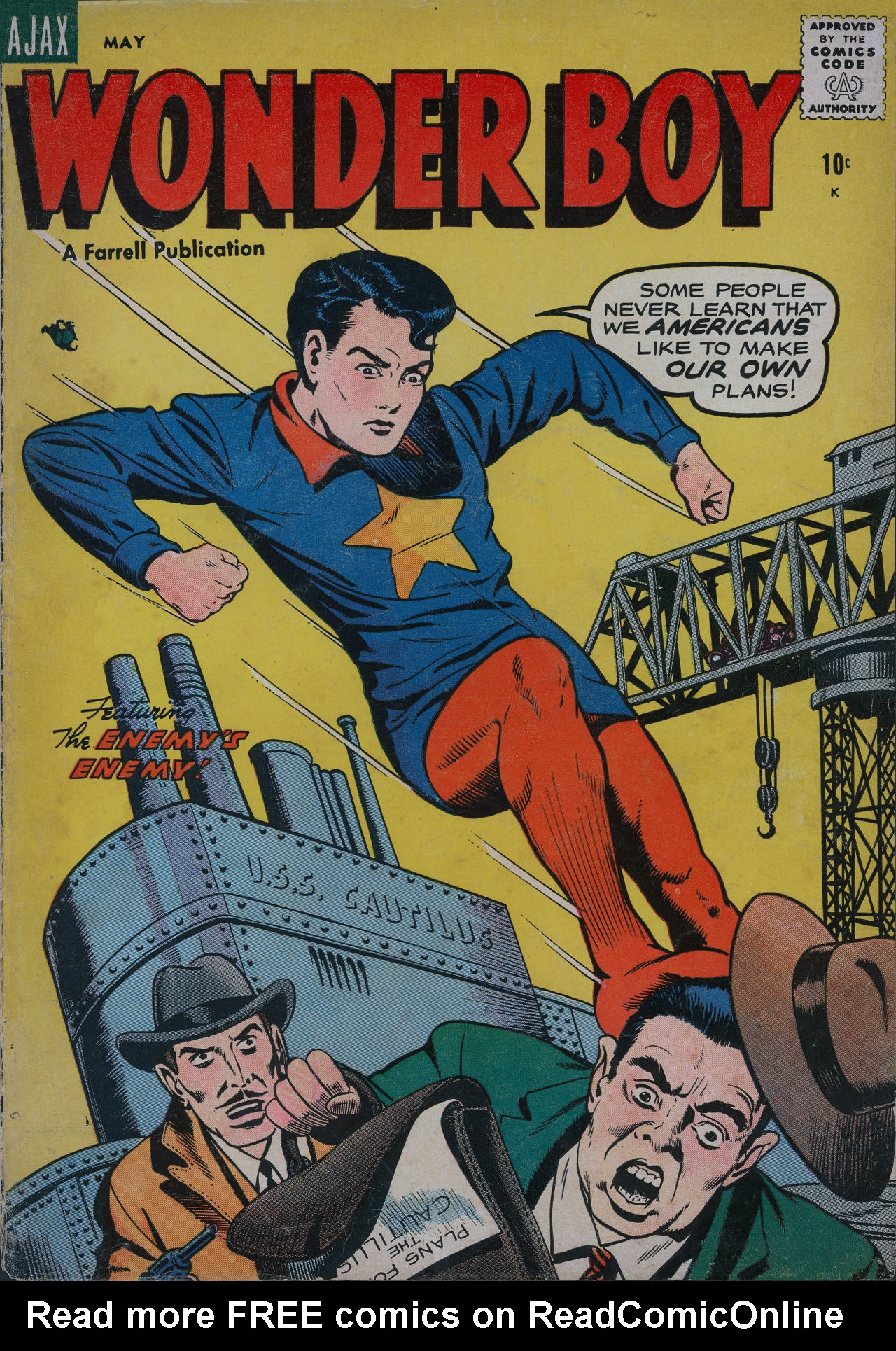 Read online Wonder Boy comic -  Issue #17 - 1