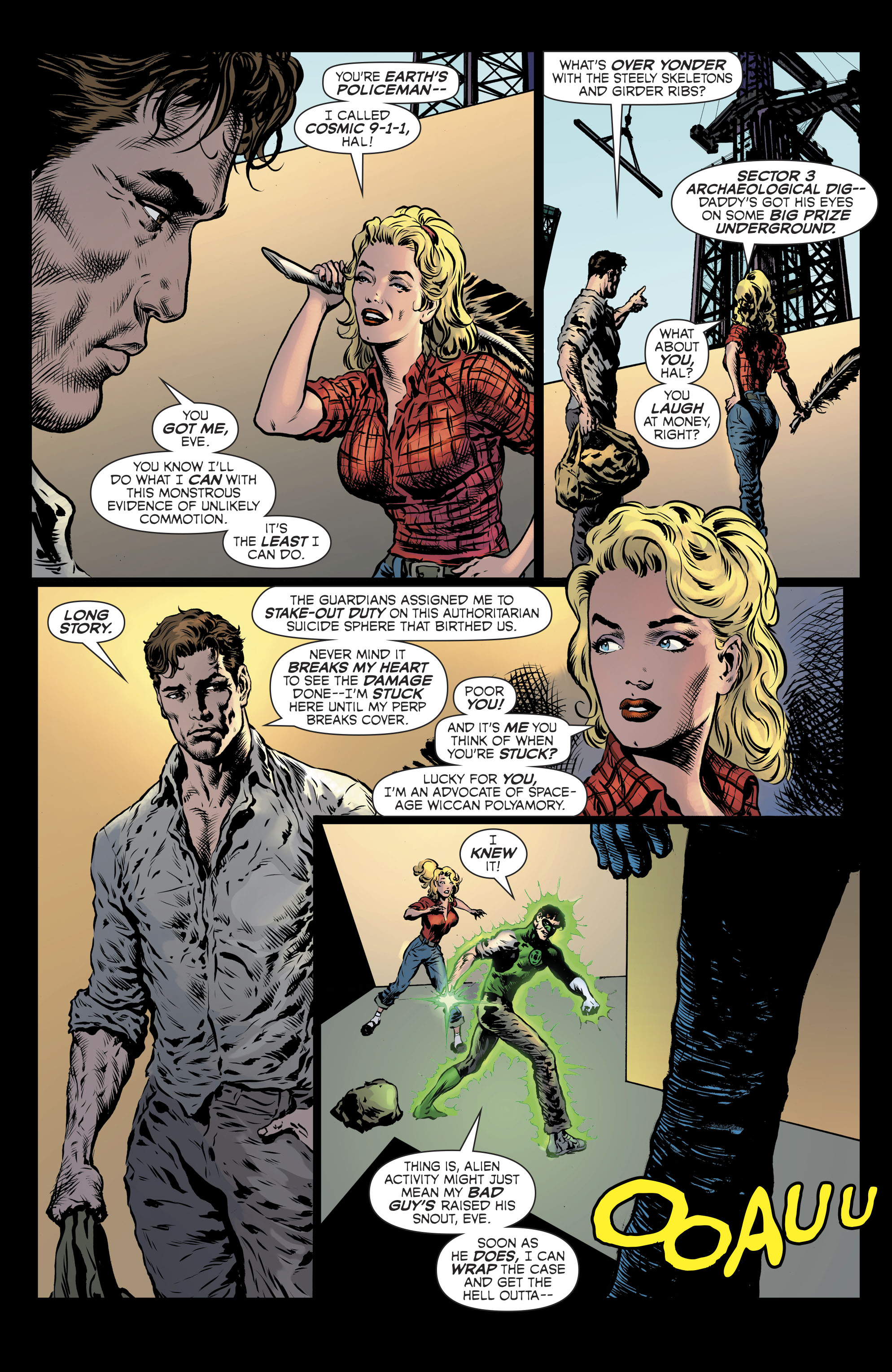 Read online The Green Lantern Season Two comic -  Issue #2 - 6