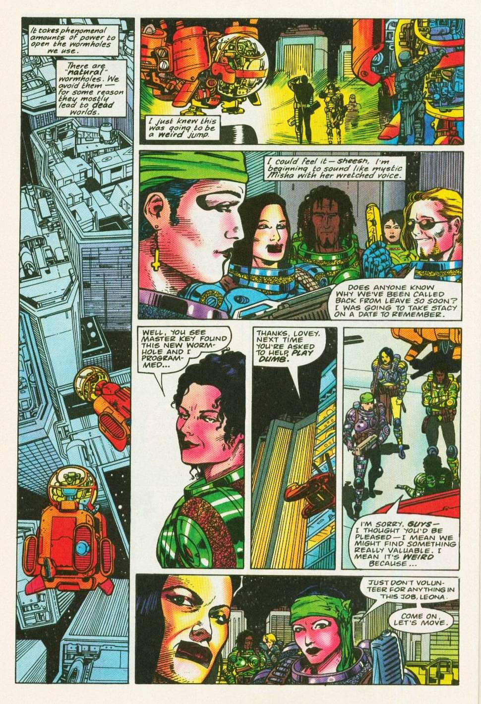 Read online Warheads comic -  Issue #4 - 19