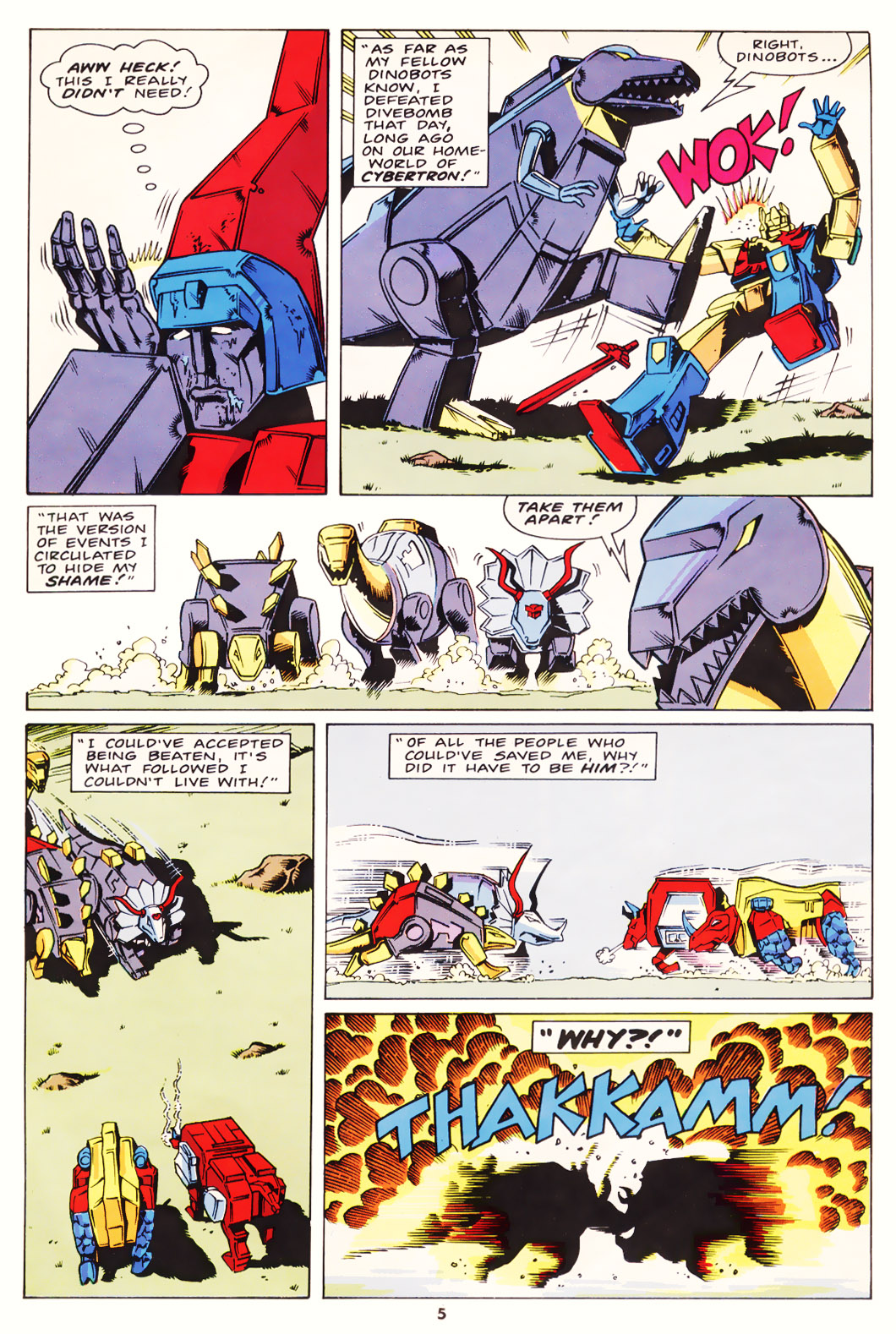 Read online The Transformers (UK) comic -  Issue #136 - 5