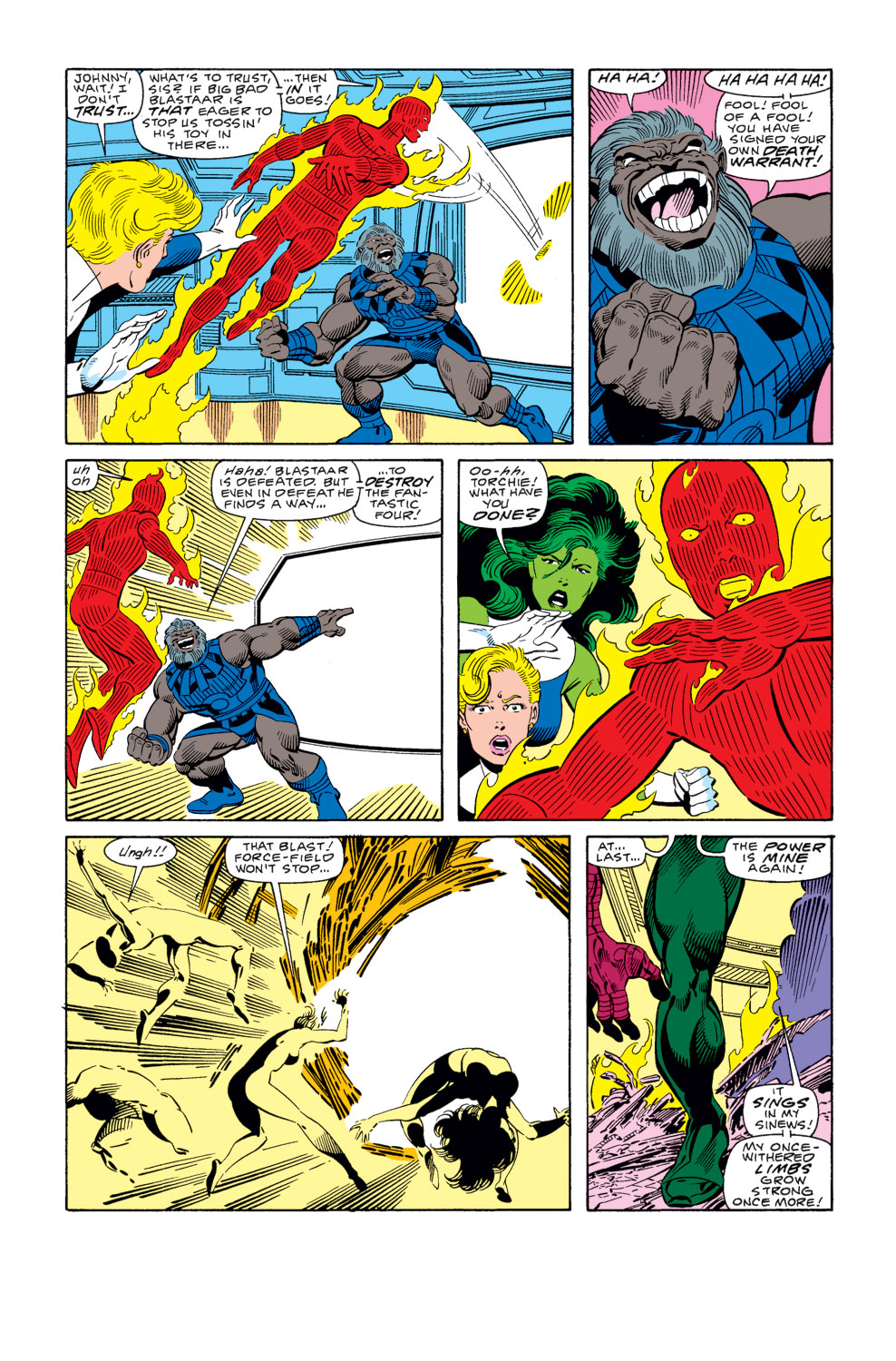 Read online Fantastic Four (1961) comic -  Issue #289 - 22