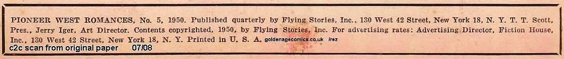 Read online Pioneer West Romances comic -  Issue #5 - 37