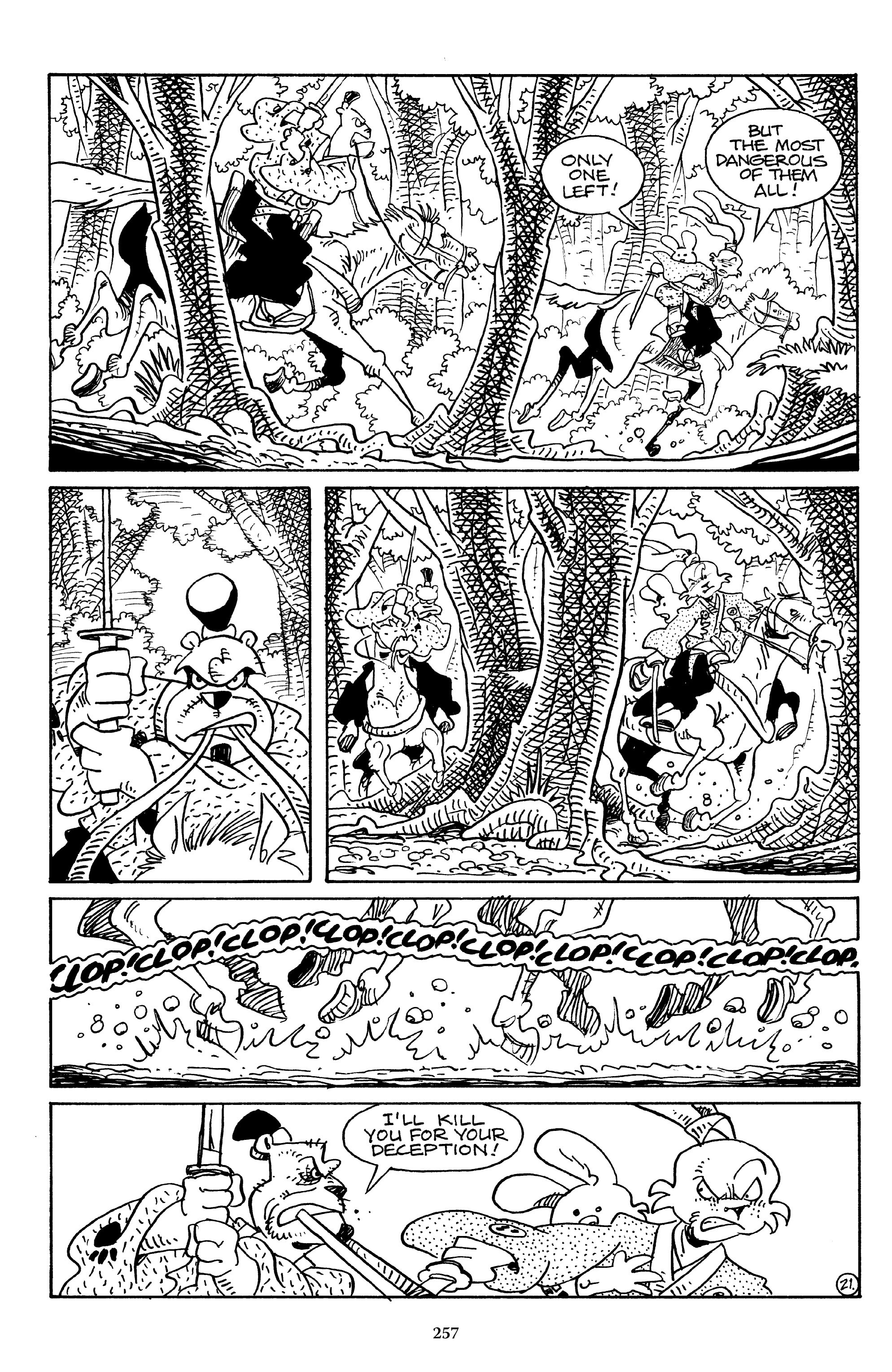 Read online The Usagi Yojimbo Saga comic -  Issue # TPB 4 - 254