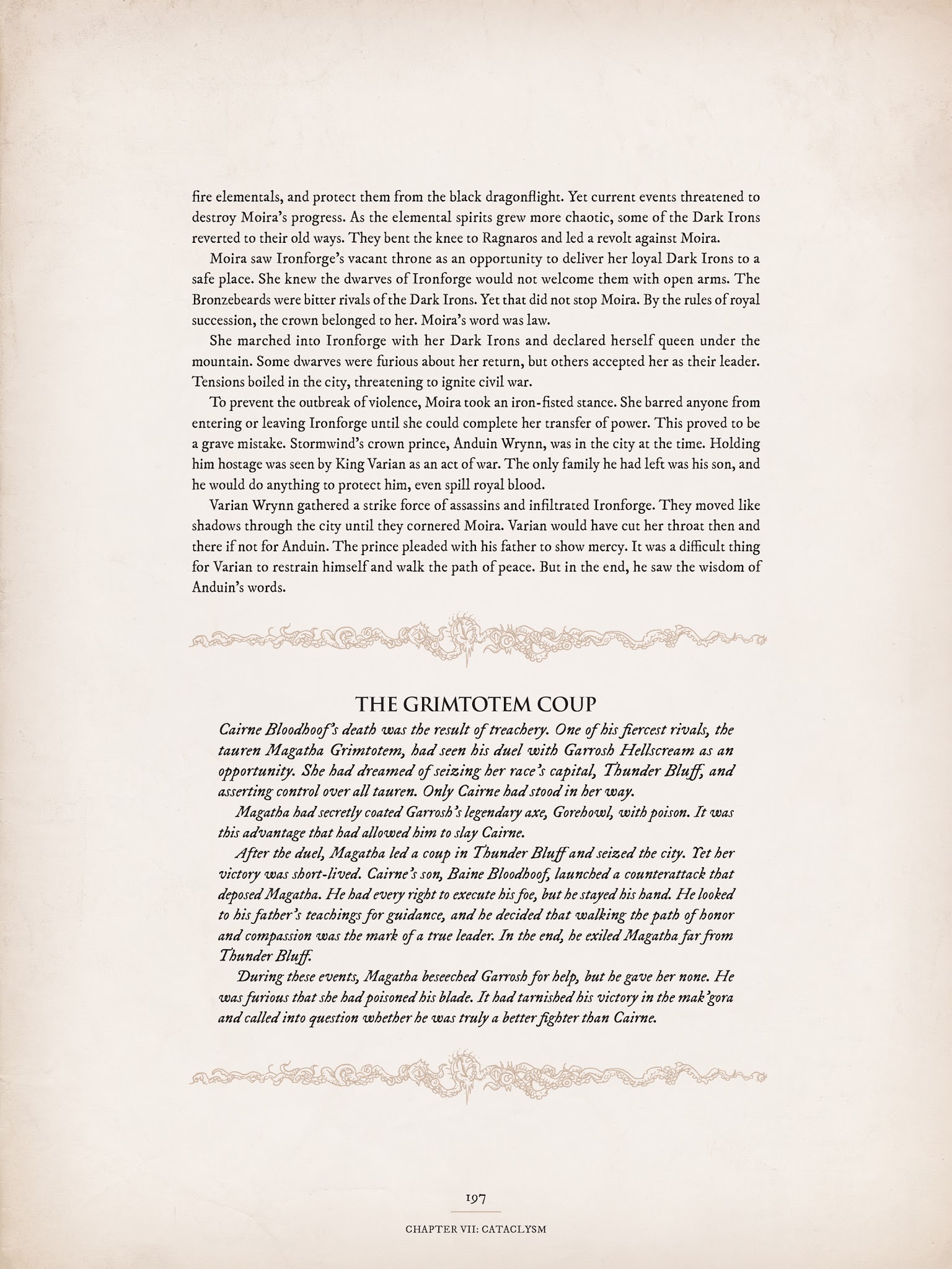 Read online World of Warcraft Chronicle Vol. 3 comic -  Issue # Full - 188