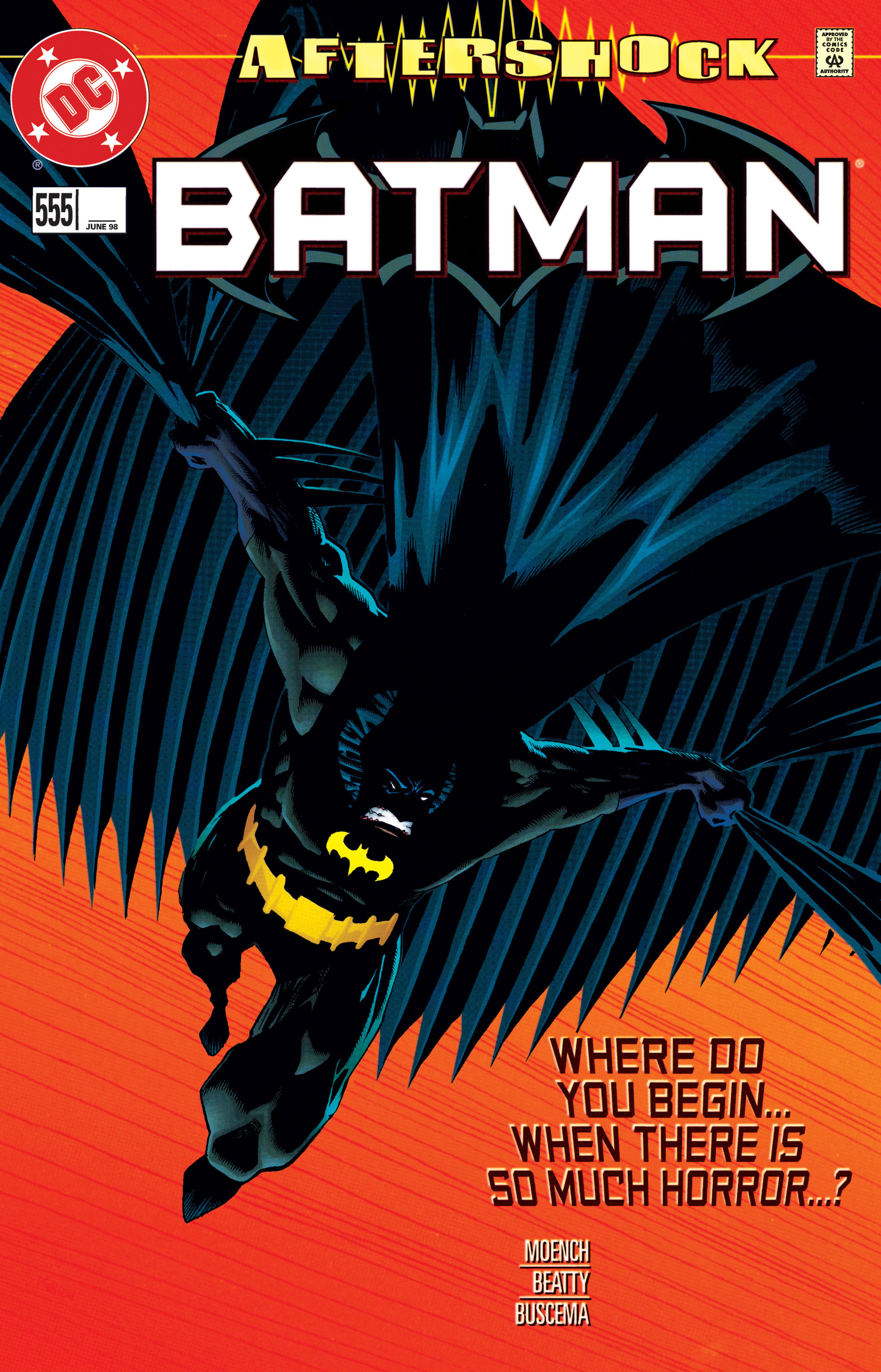 Read online Batman (1940) comic -  Issue #555 - 1