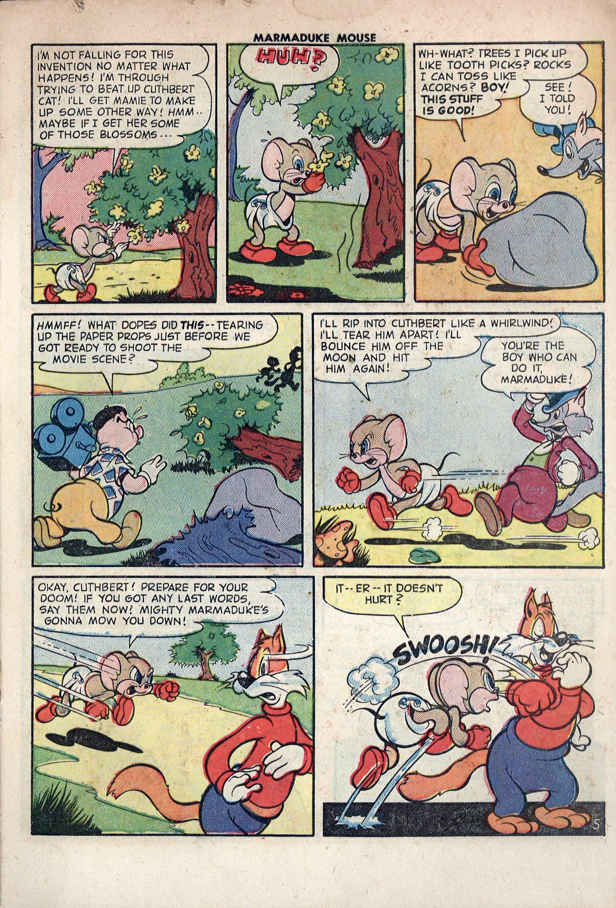 Read online Marmaduke Mouse comic -  Issue #39 - 7